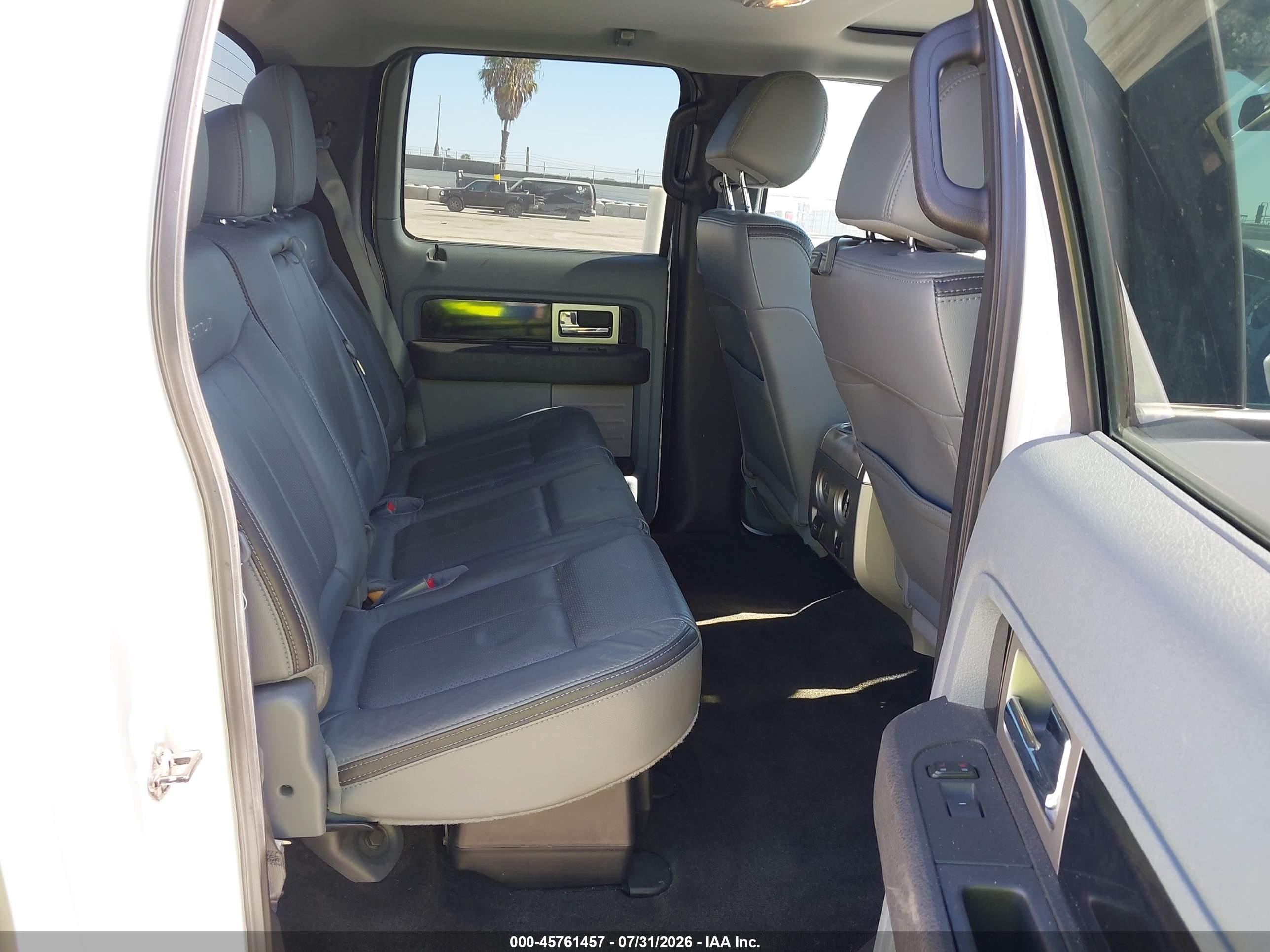 2012 Ford F-150 Platinum White vin: 1FTFW1ET6CFA88409