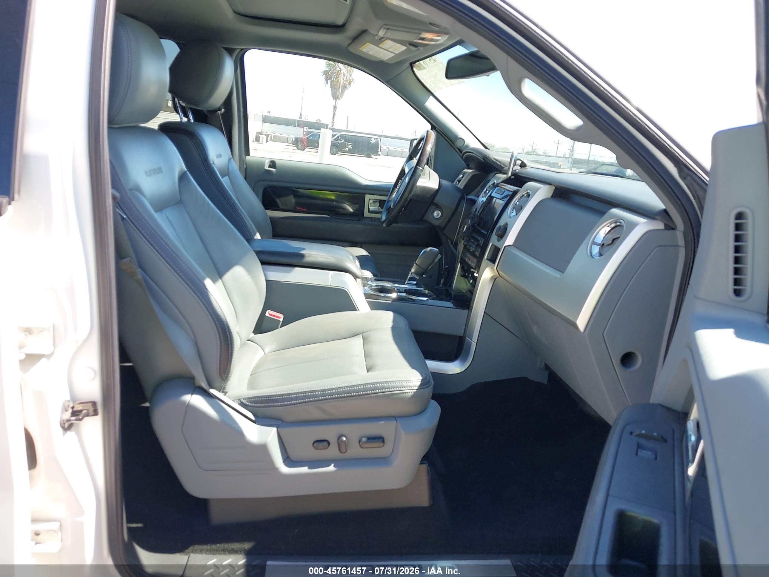 2012 Ford F-150 Platinum White vin: 1FTFW1ET6CFA88409