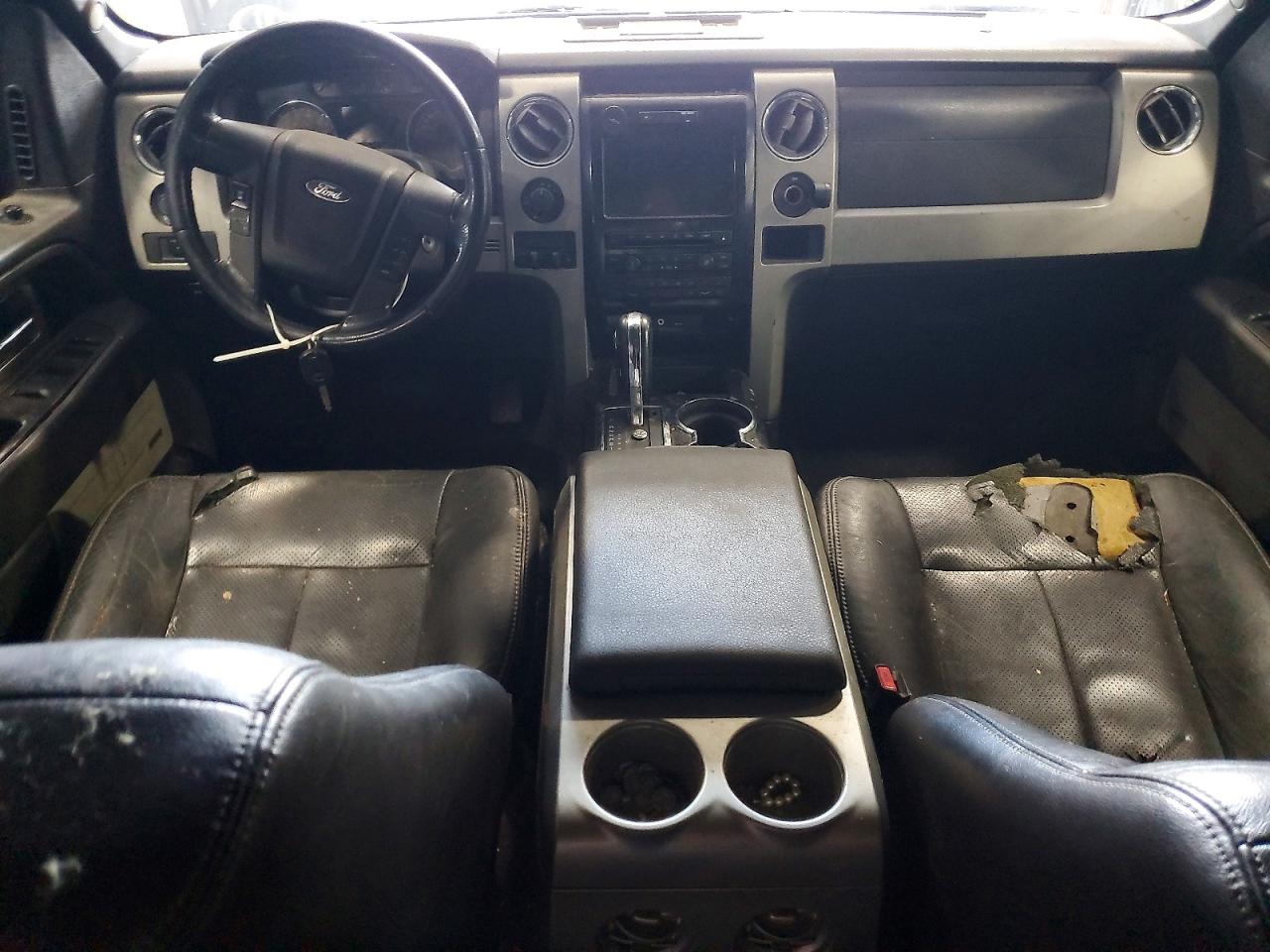2012 Ford F150 Supercrew Black vin: 1FTFW1ET6CFA92993