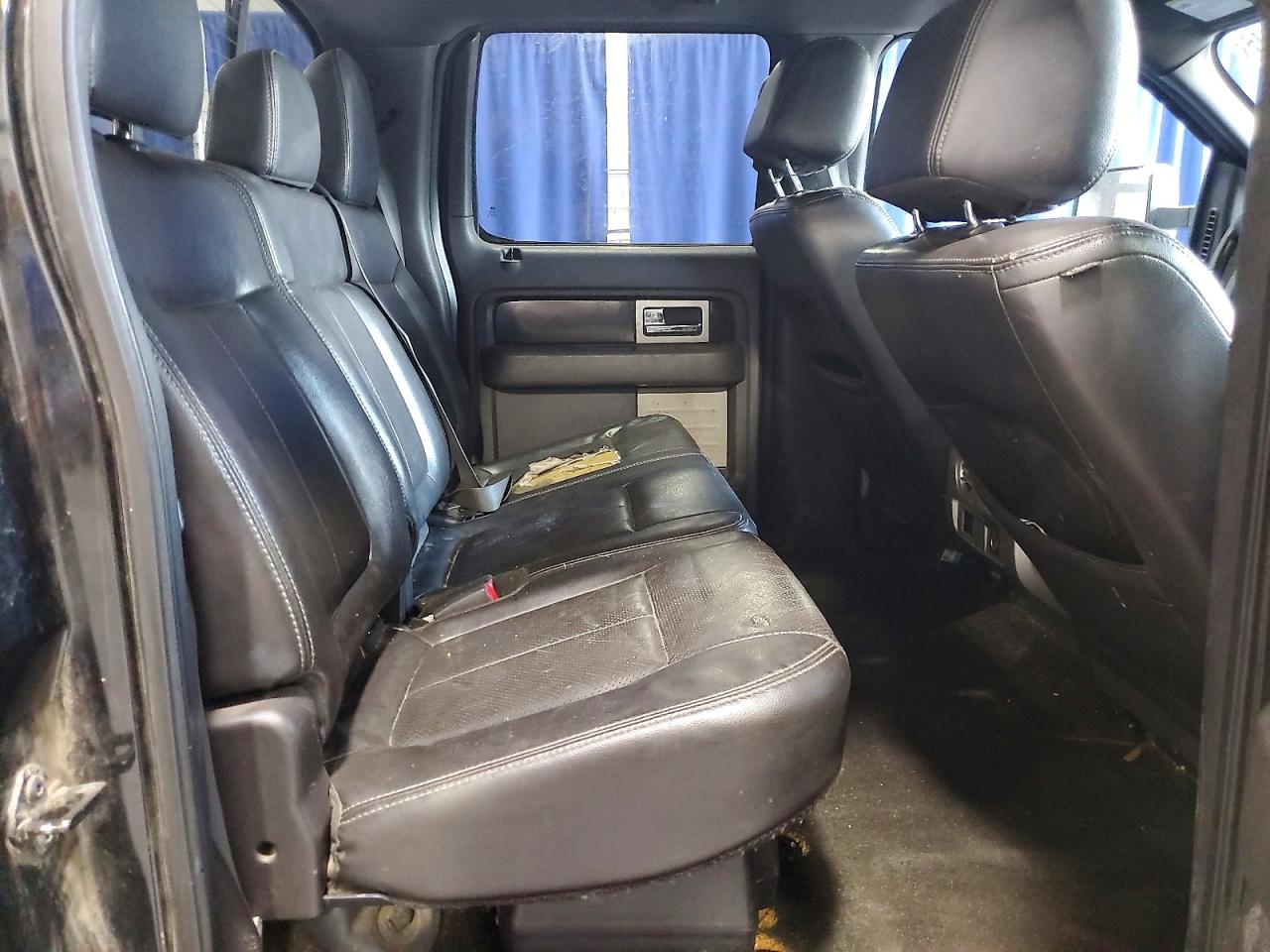 2012 Ford F150 Supercrew Black vin: 1FTFW1ET6CFA92993