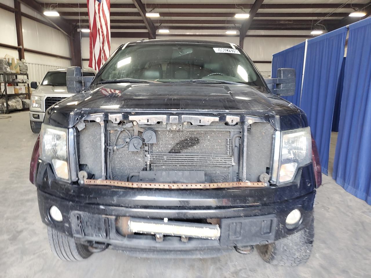 2012 Ford F150 Supercrew Black vin: 1FTFW1ET6CFA92993 Damage: Grille, Broken, Replacement Required
