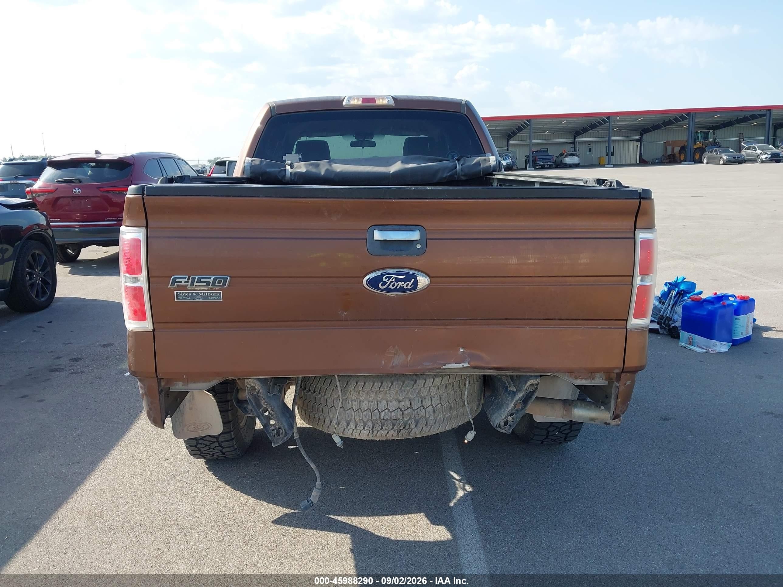 2012 Ford F-150 Xlt Brown vin: 1FTFW1ET6CFB02664