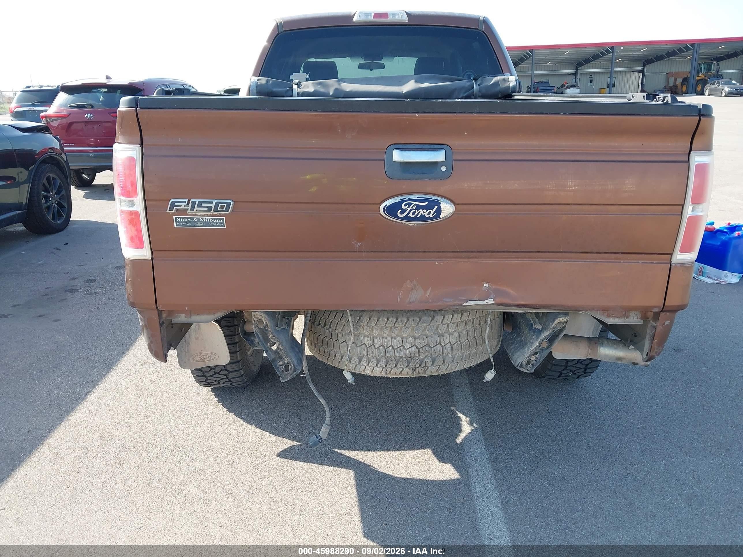 2012 Ford F-150 Xlt Brown vin: 1FTFW1ET6CFB02664