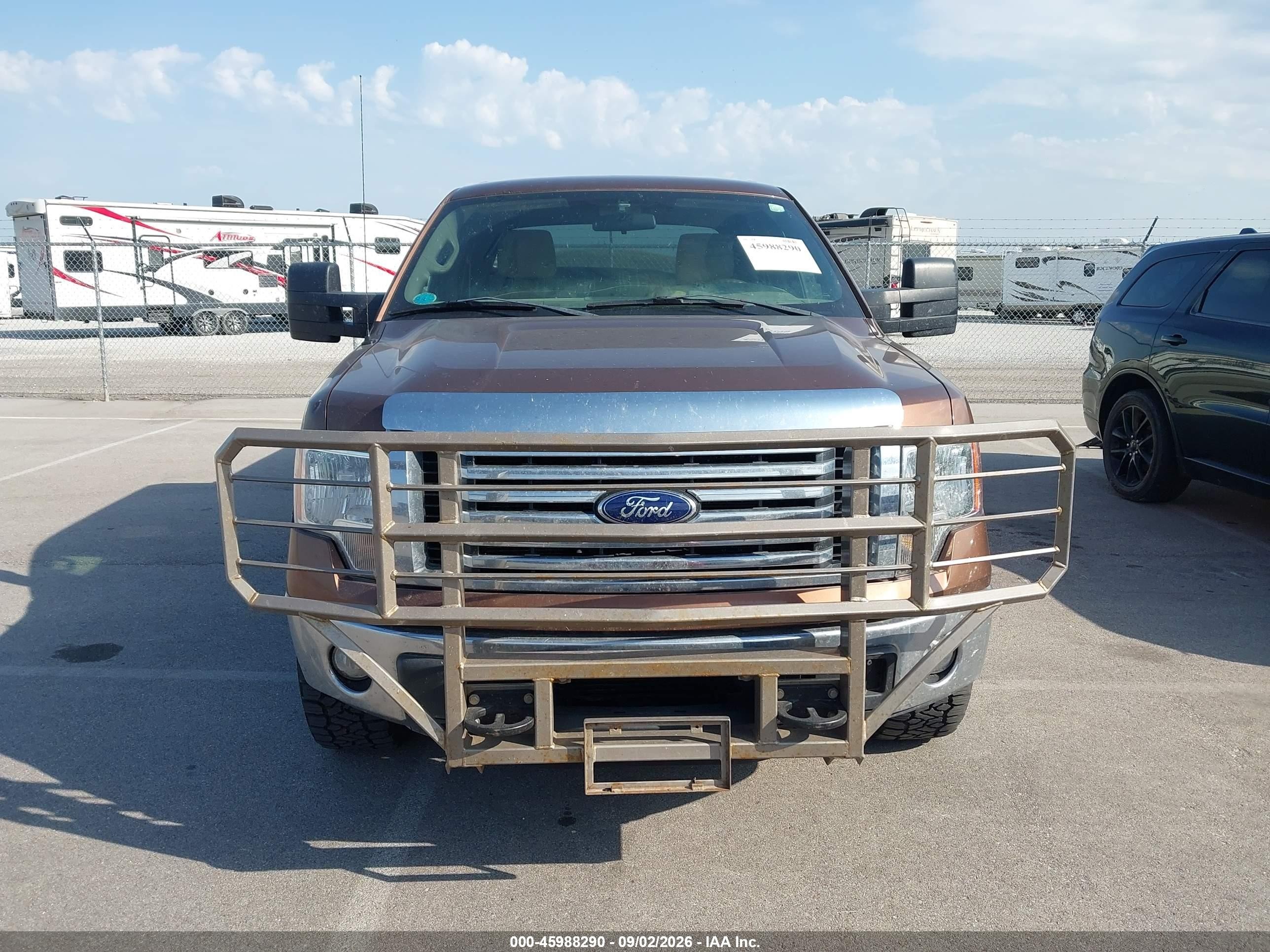 2012 Ford F-150 Xlt Brown vin: 1FTFW1ET6CFB02664