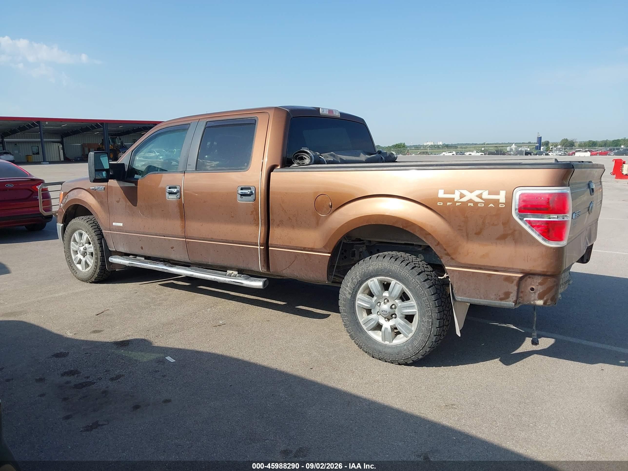 2012 Ford F-150 Xlt Brown vin: 1FTFW1ET6CFB02664