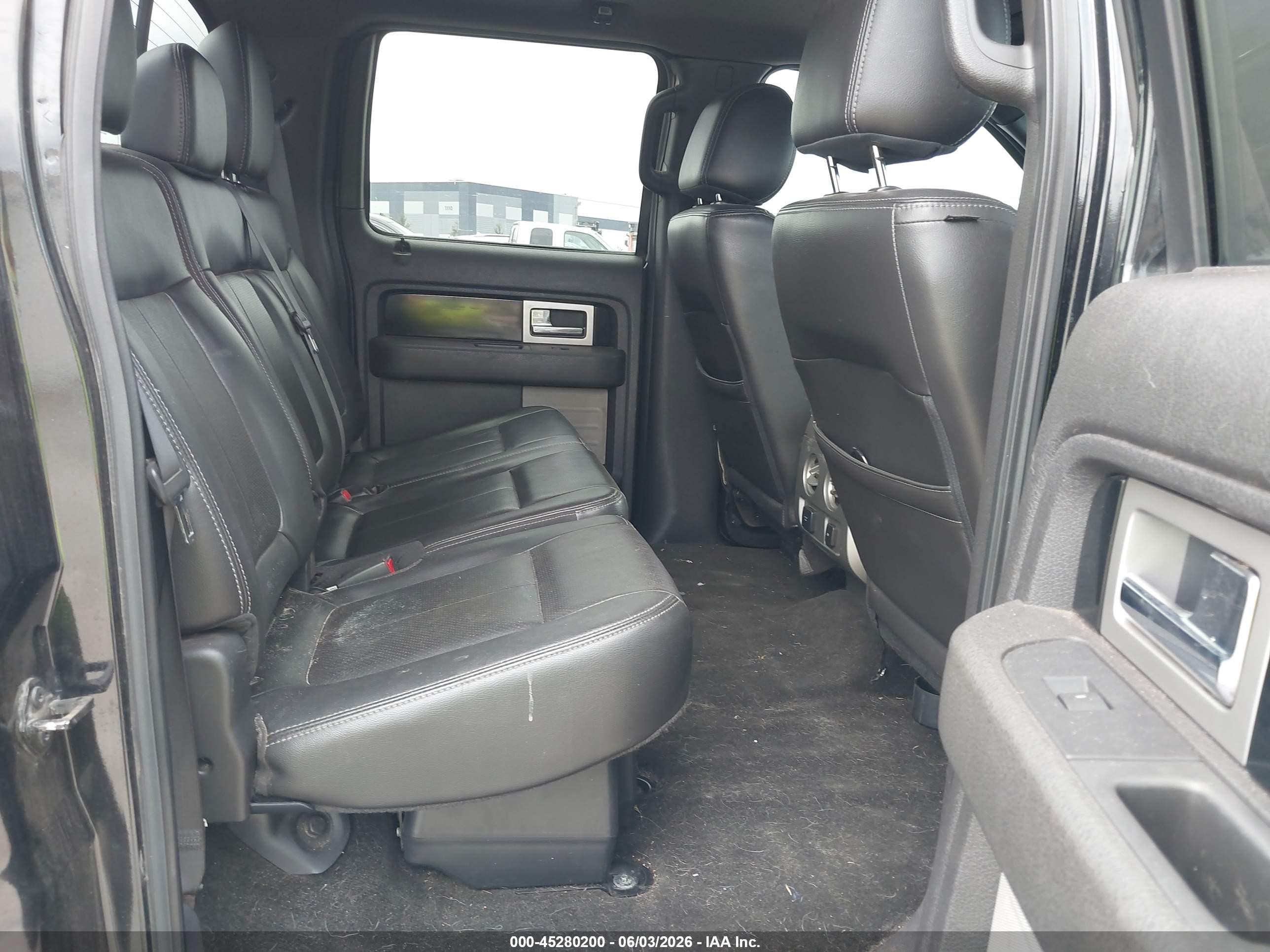 2012 Ford F-150 Fx4 Black vin: 1FTFW1ET6CFB28715
