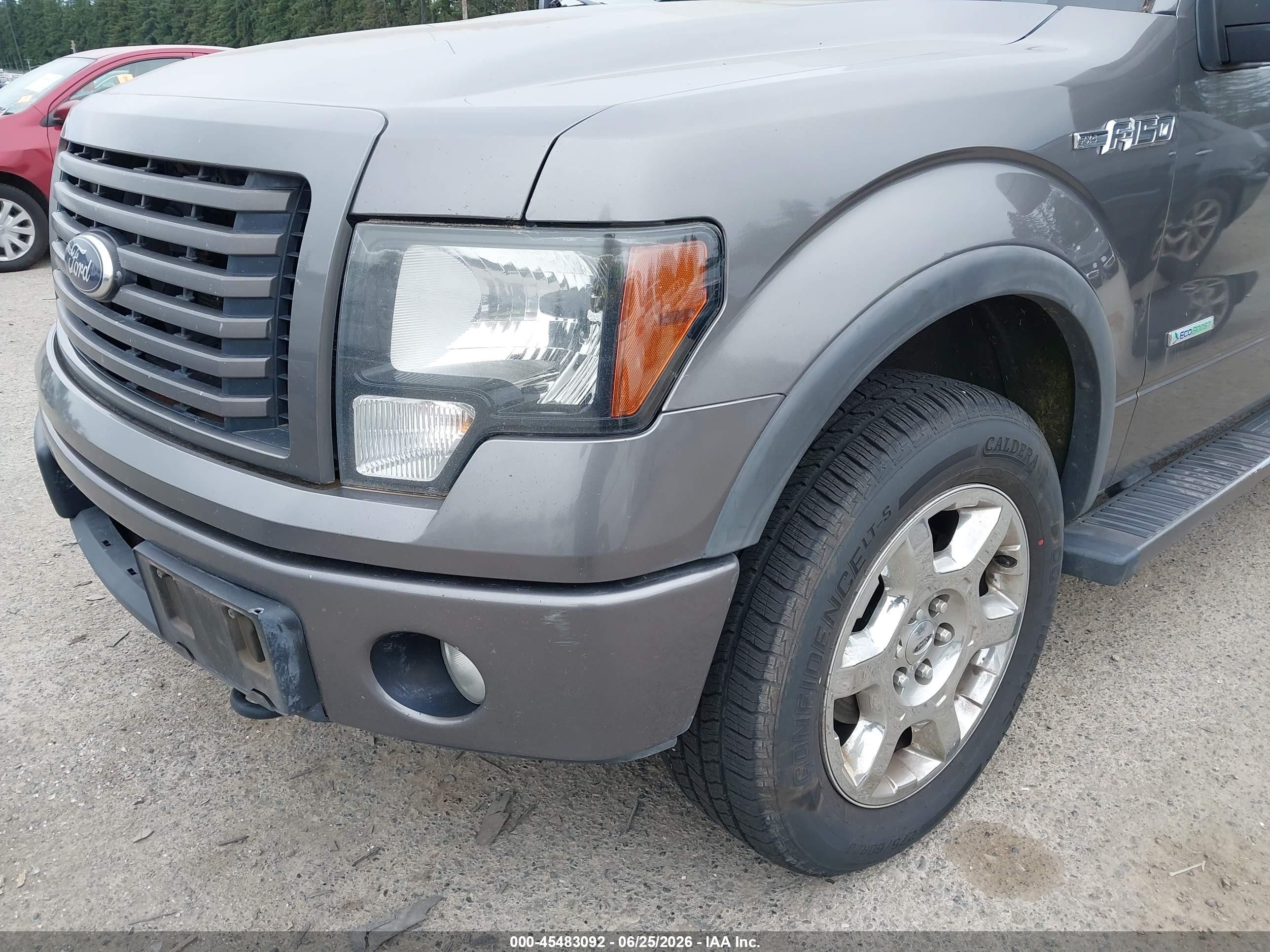 2012 Ford F-150 Fx4/king Ranch/lariat/platinum/xl/xlt Gray vin: 1FTFW1ET6CFB66946