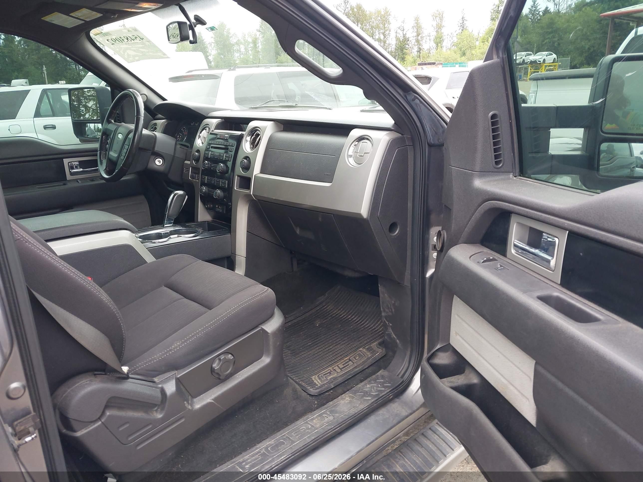 2012 Ford F-150 Fx4/king Ranch/lariat/platinum/xl/xlt Gray vin: 1FTFW1ET6CFB66946