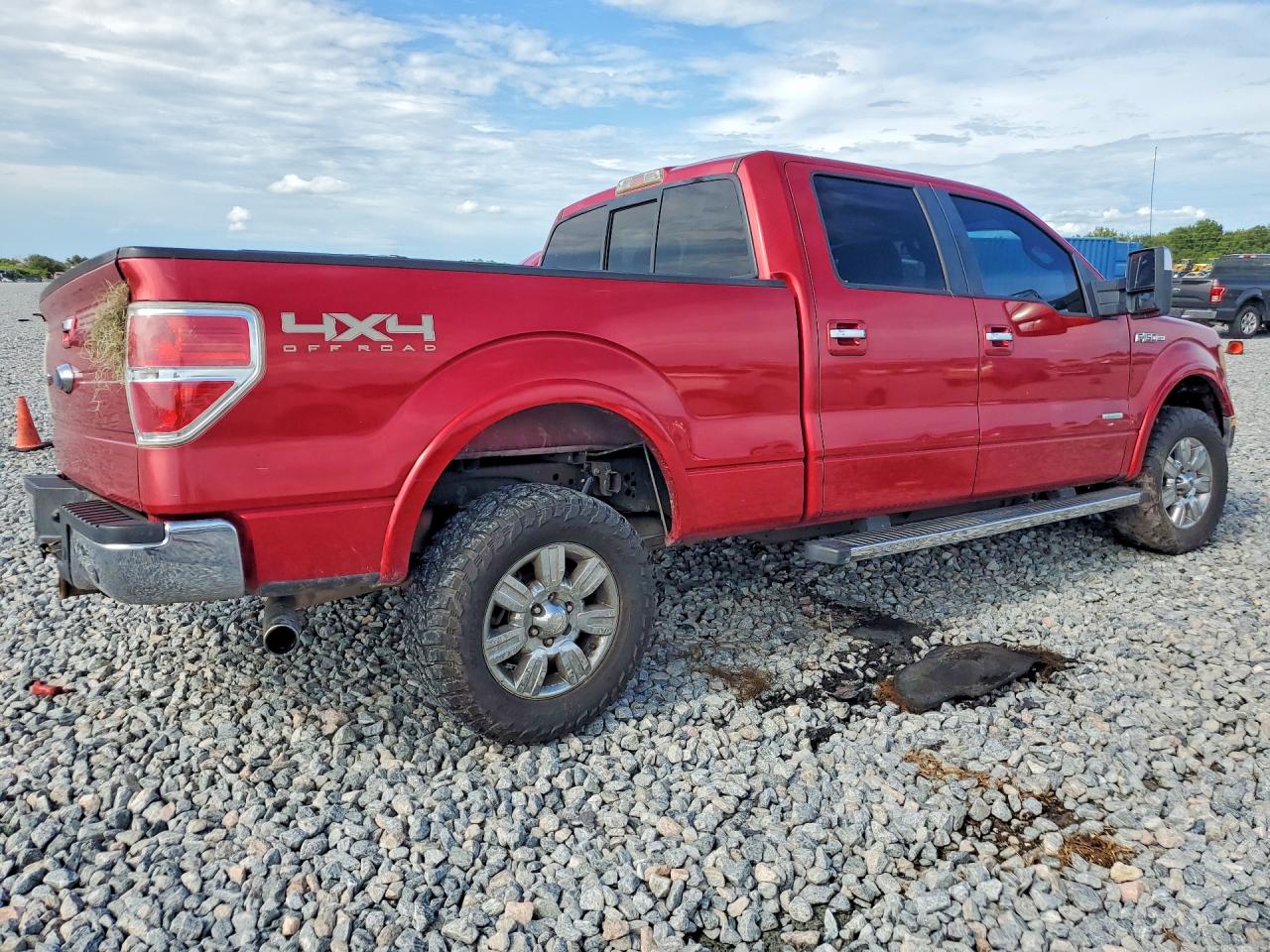 2012 Ford F150 Supercrew Red vin: 1FTFW1ET6CFB69331