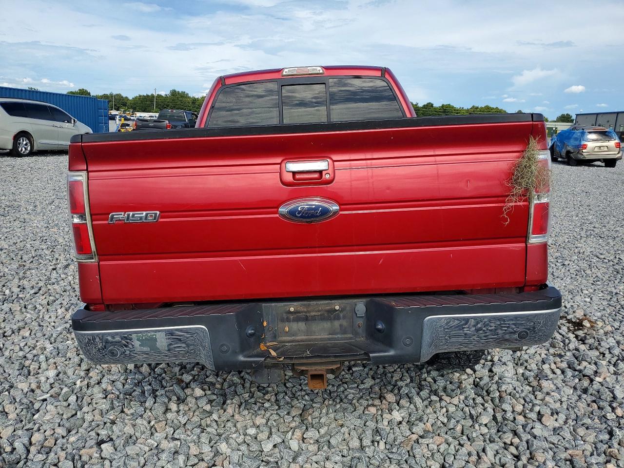 2012 Ford F150 Supercrew Red vin: 1FTFW1ET6CFB69331