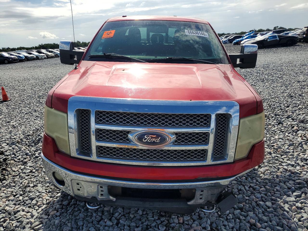 2012 Ford F150 Supercrew Red vin: 1FTFW1ET6CFB69331