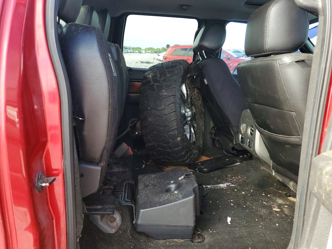 2012 Ford F150 Supercrew Red vin: 1FTFW1ET6CFB69331