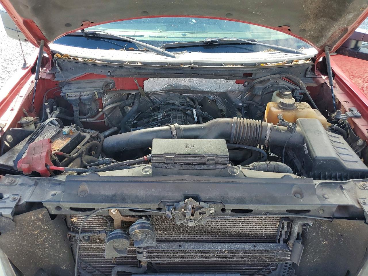 2012 Ford F150 Supercrew Red vin: 1FTFW1ET6CFB69331
