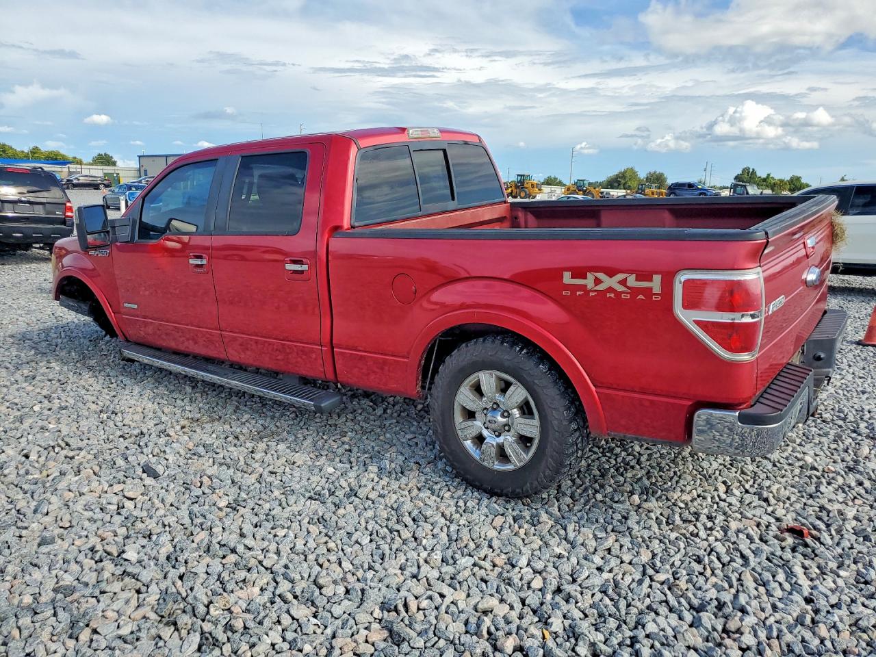 2012 Ford F150 Supercrew Красный vin: 1FTFW1ET6CFB69331