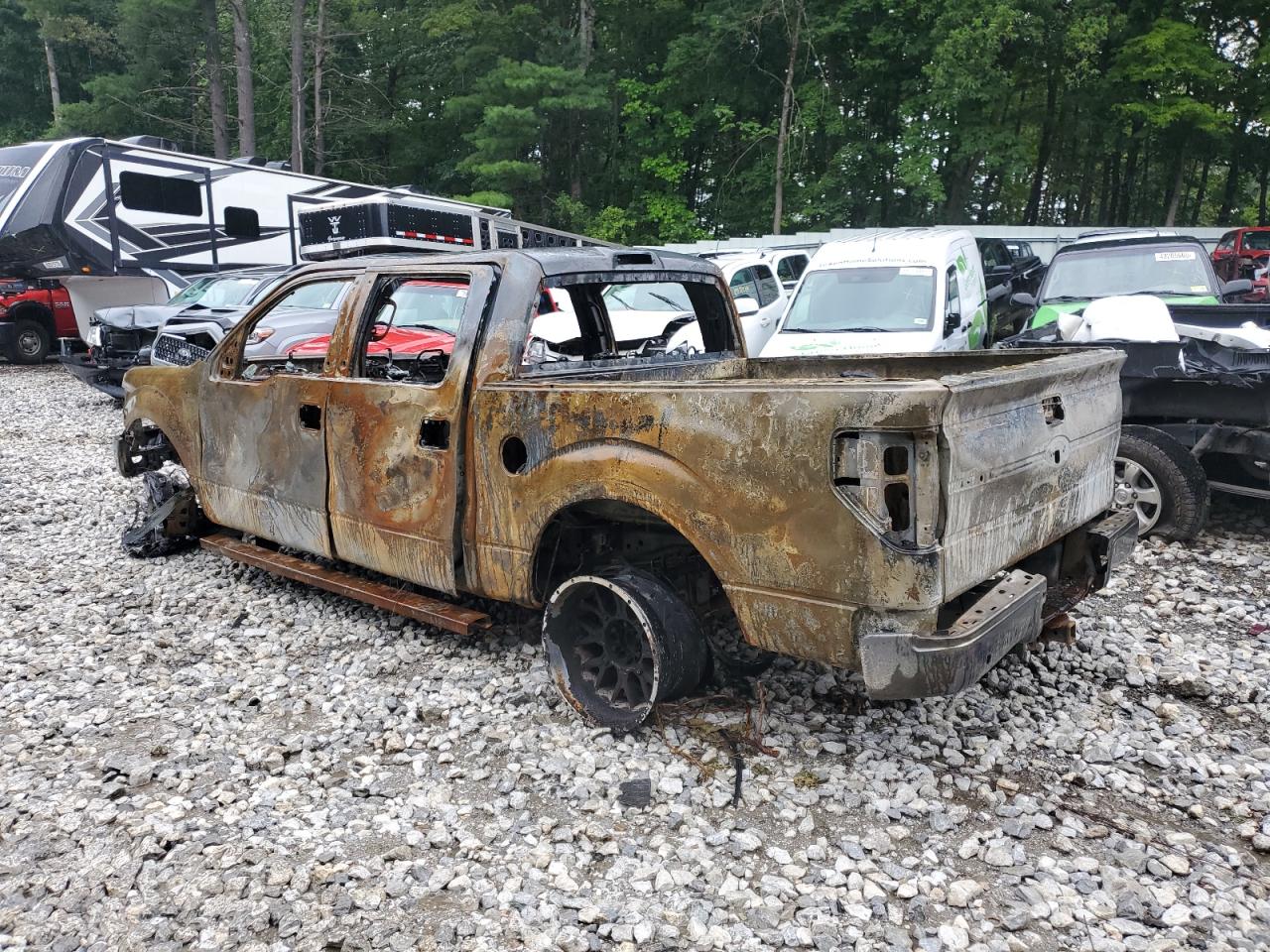 2012 Ford F150 Supercrew Burn vin: 1FTFW1ET6CFB93323