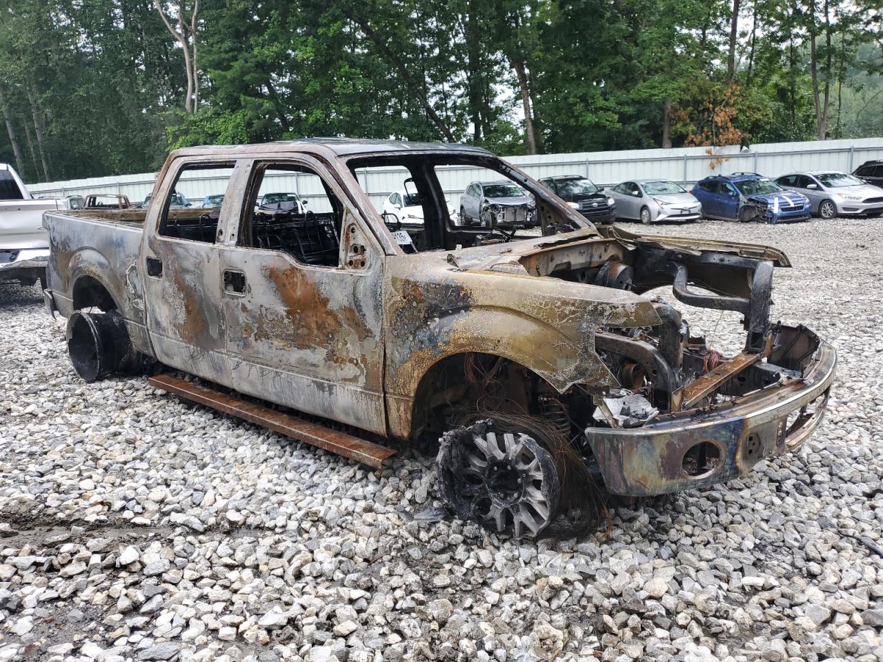 2012 Ford F150 Supercrew Burn vin: 1FTFW1ET6CFB93323
