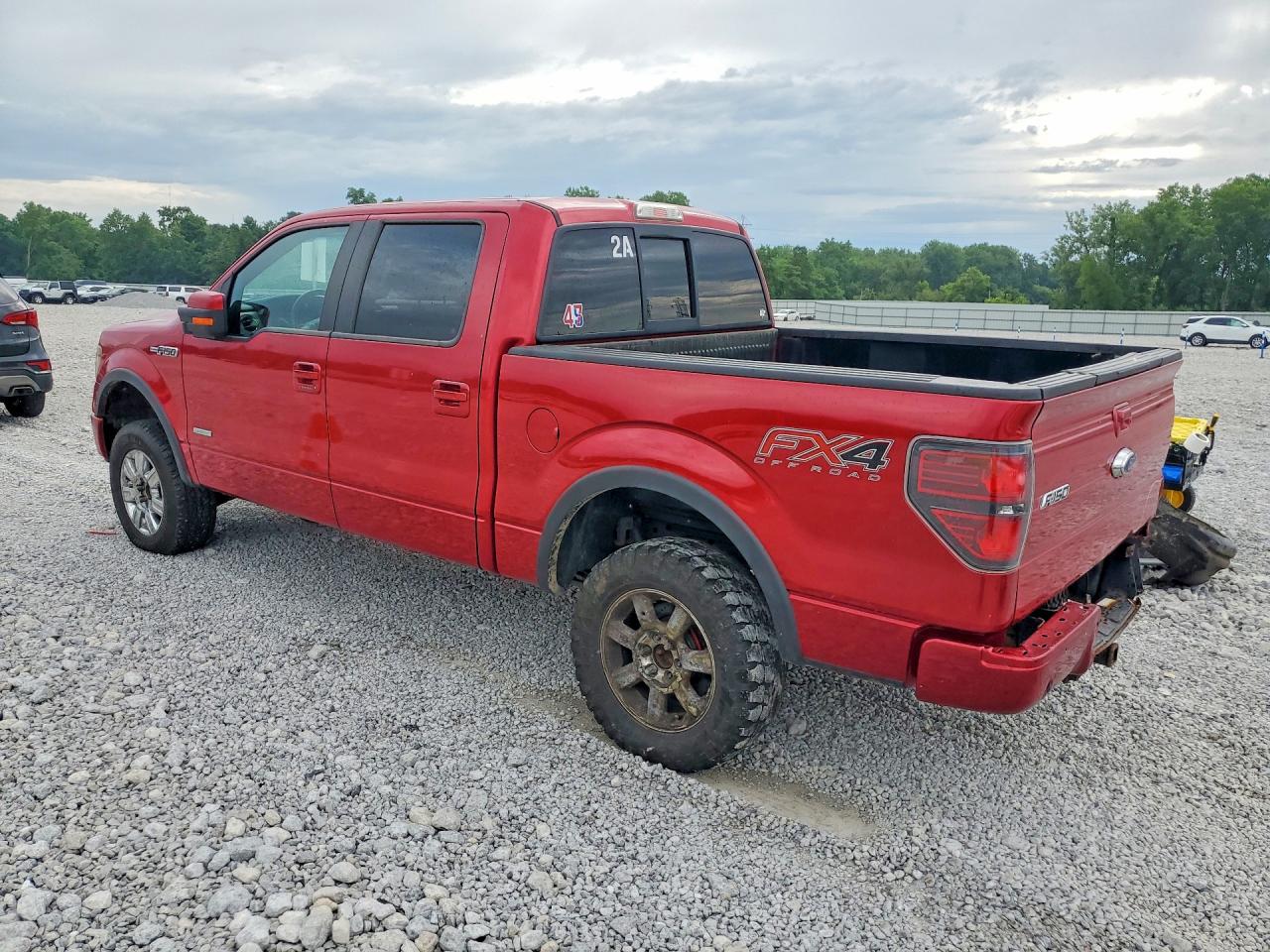 2012 Ford F150 Supercrew Красный vin: 1FTFW1ET6CFC00917