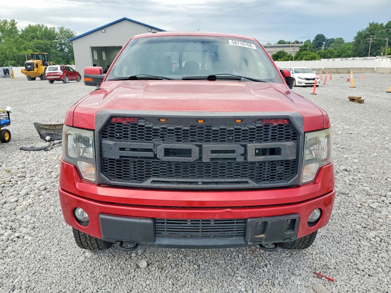 2012 Ford F150 Supercrew Красный vin: 1FTFW1ET6CFC00917