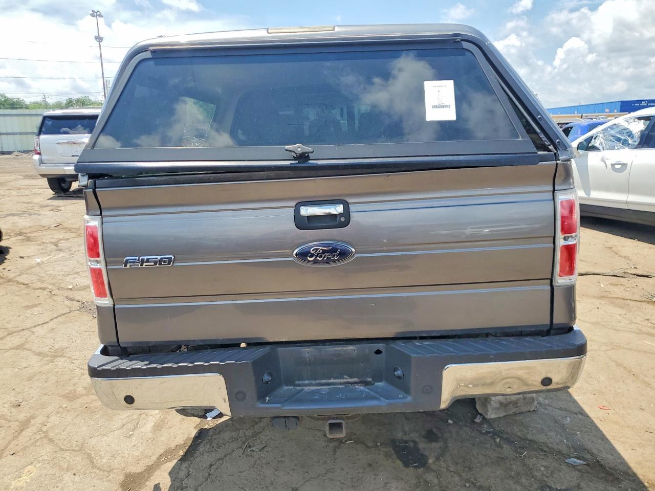 2012 Ford F150 Supercrew Gray vin: 1FTFW1ET6CFC07933