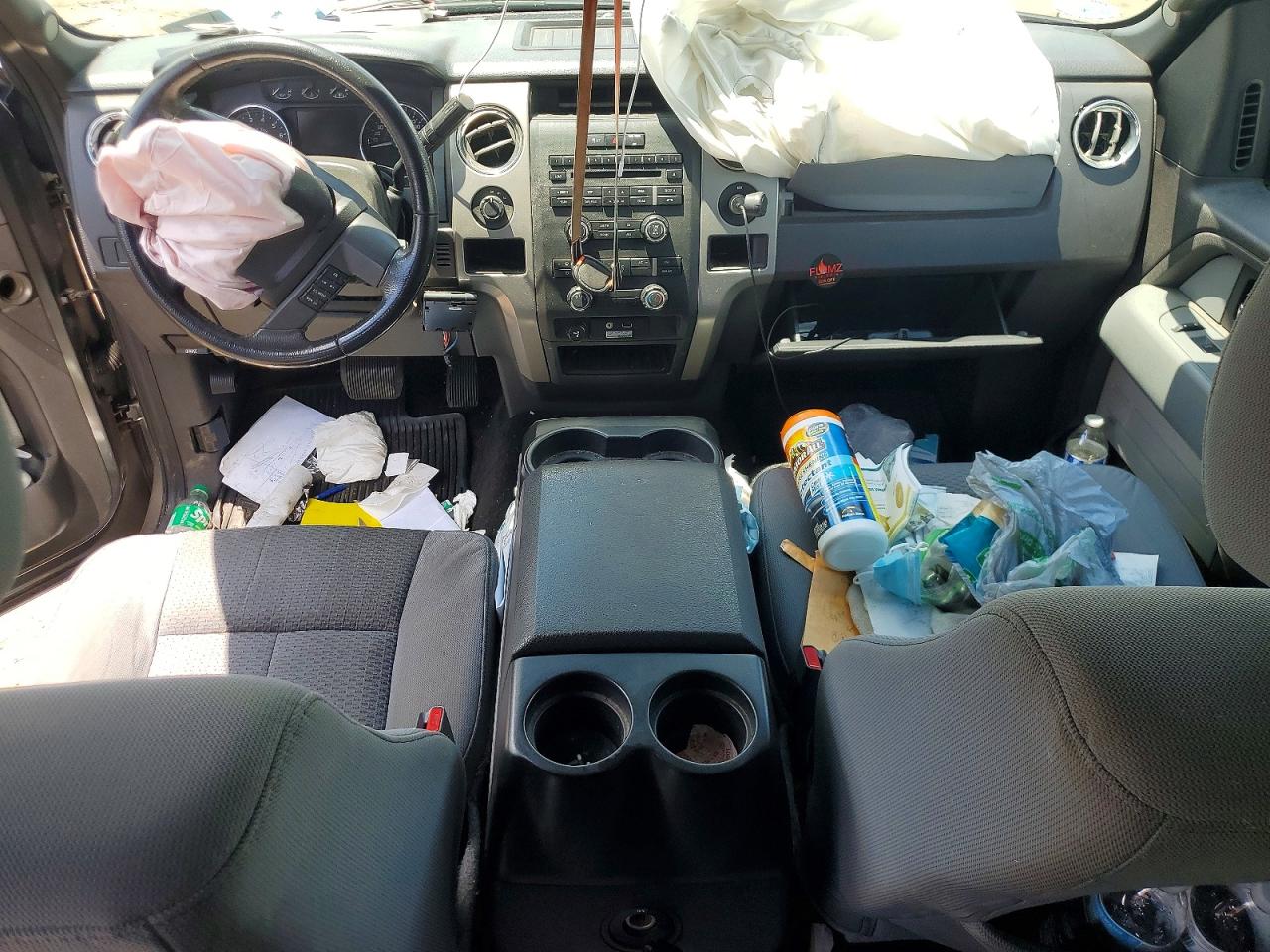 2012 Ford F150 Supercrew Gray vin: 1FTFW1ET6CFC07933