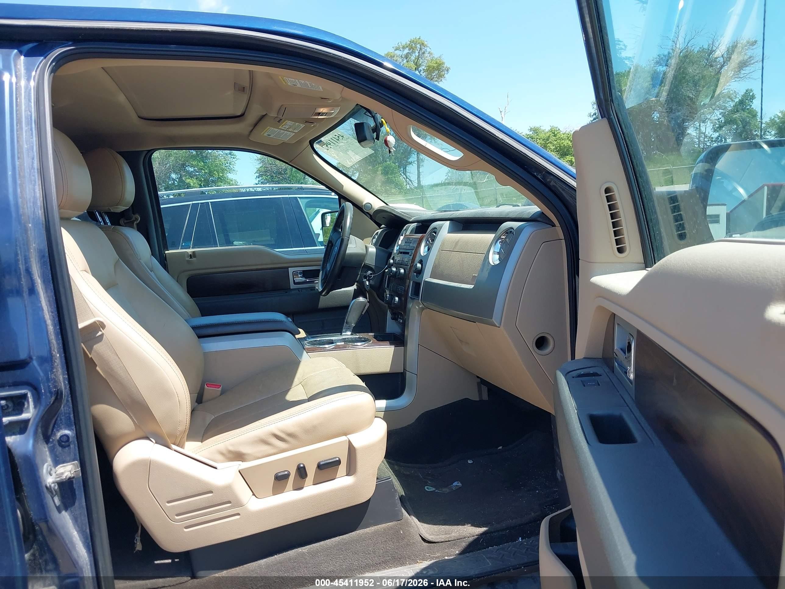 2012 Ford F-150 Fx4/king Ranch/lariat/platinum/xl/xlt Blue vin: 1FTFW1ET6CFC17796