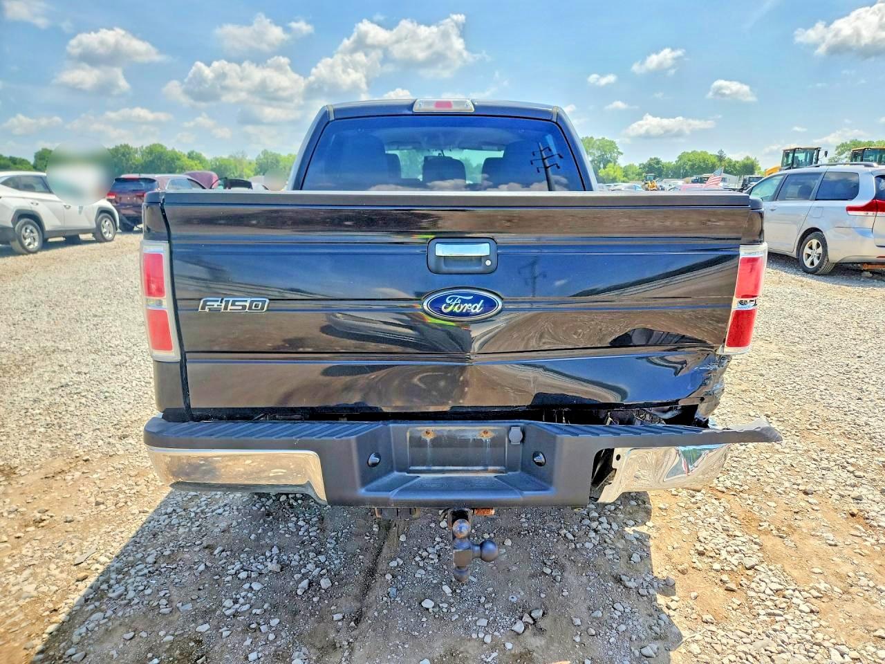 2012 Ford F150 Supercrew Black vin: 1FTFW1ET6CFC18656