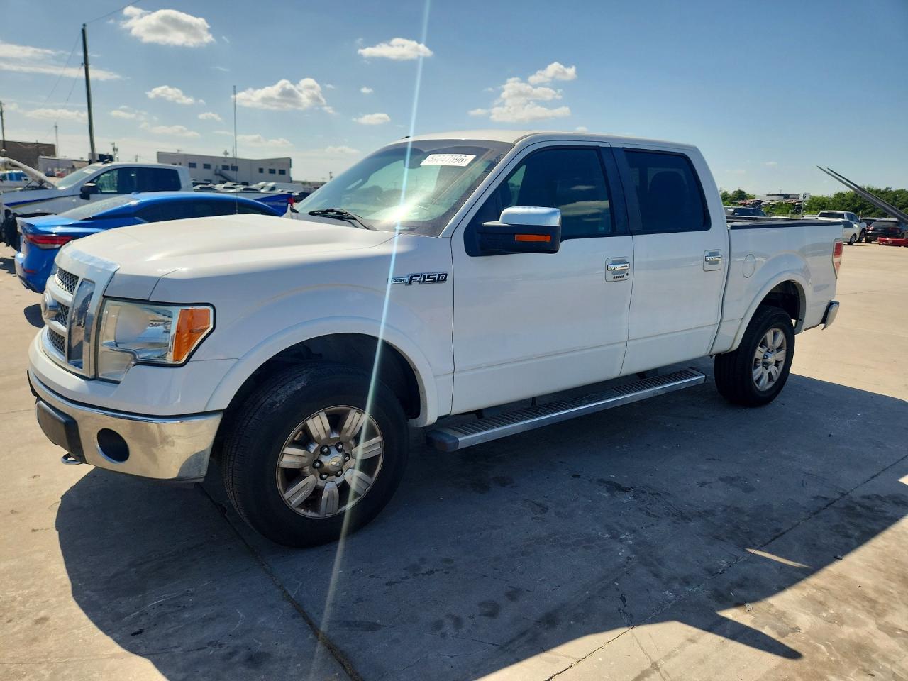 2012 Ford F150 Supercrew White vin: 1FTFW1ET6CFC47493