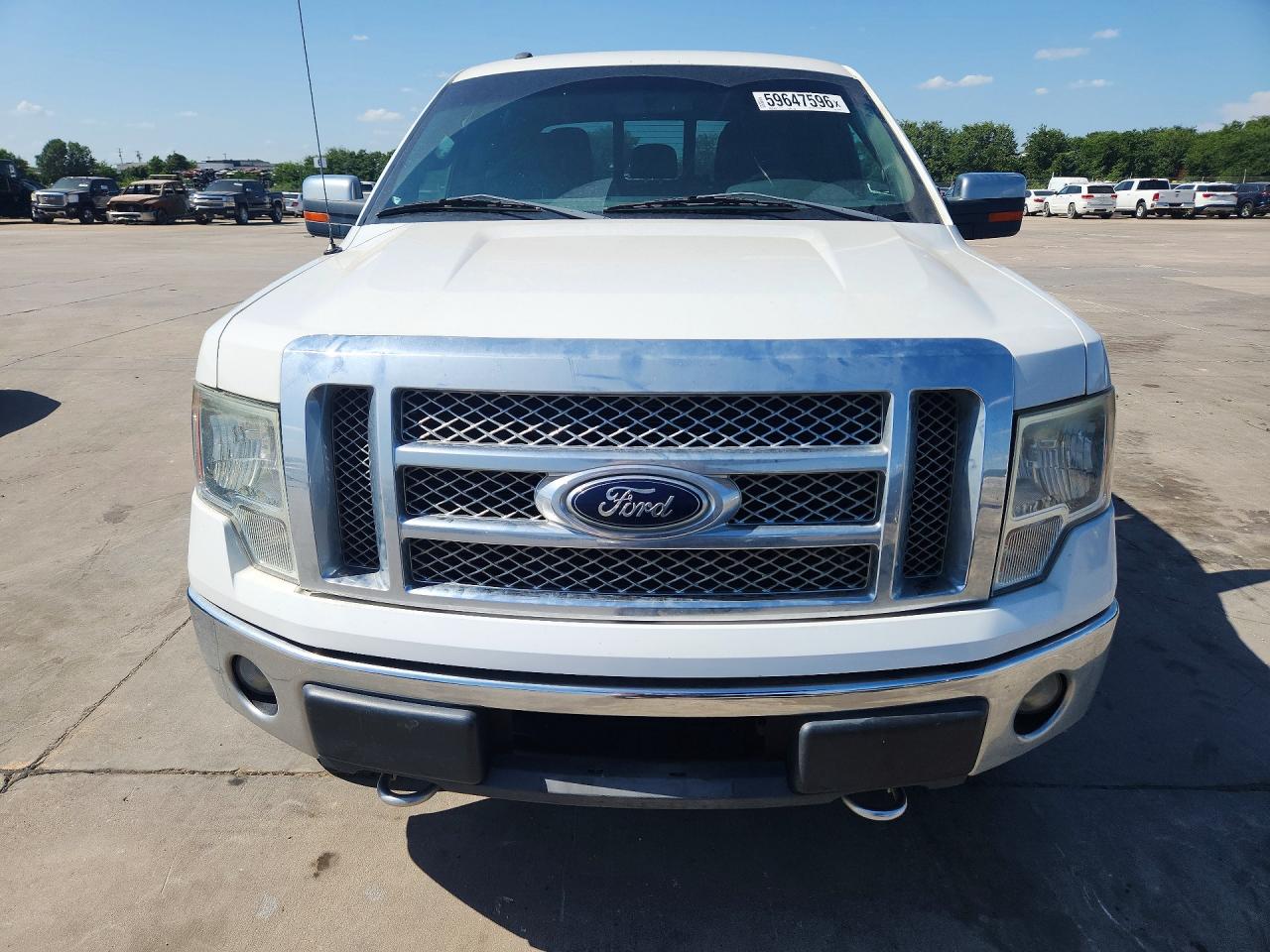 2012 Ford F150 Supercrew White vin: 1FTFW1ET6CFC47493