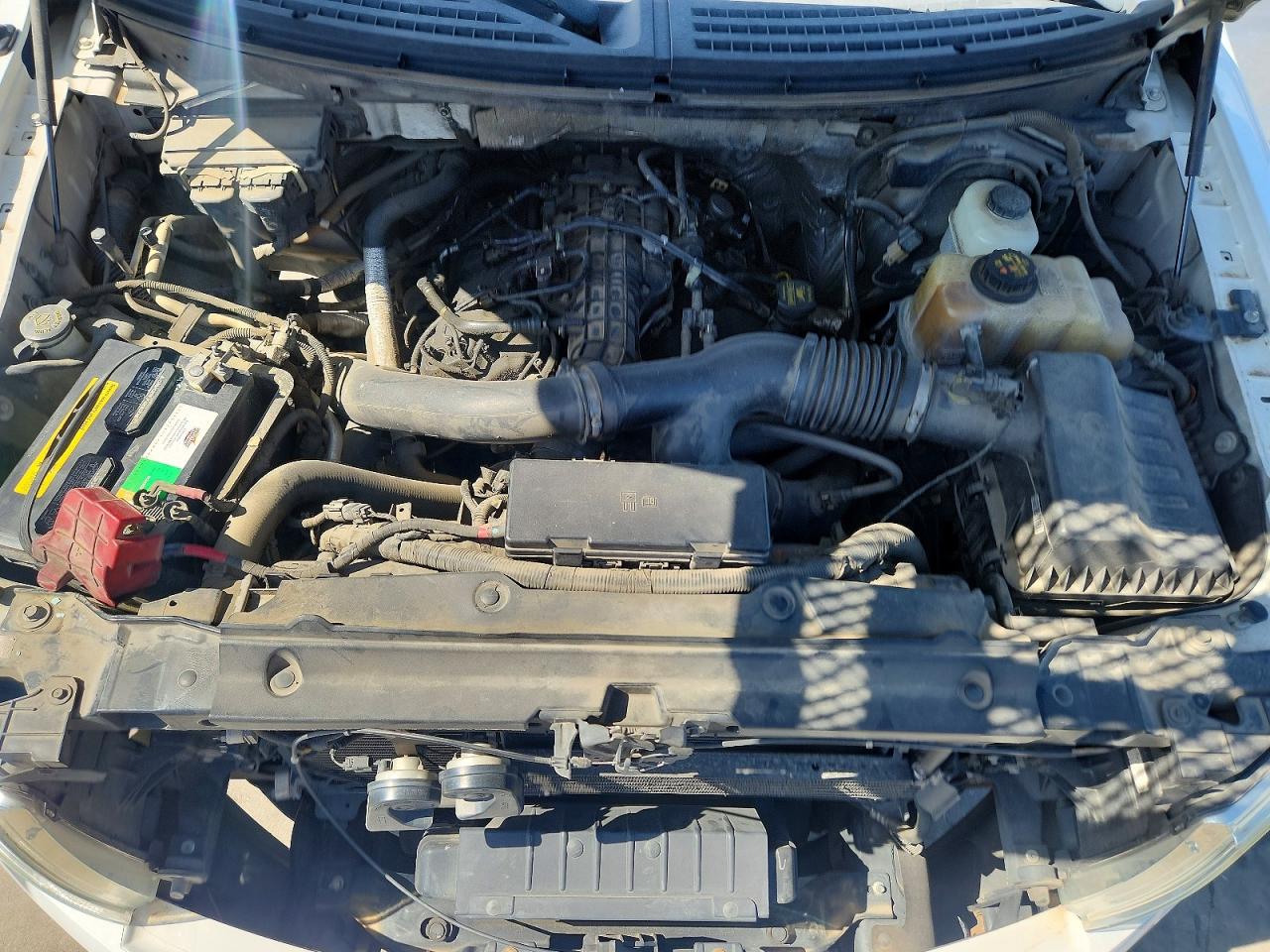 2012 Ford F150 Supercrew White vin: 1FTFW1ET6CFC47493