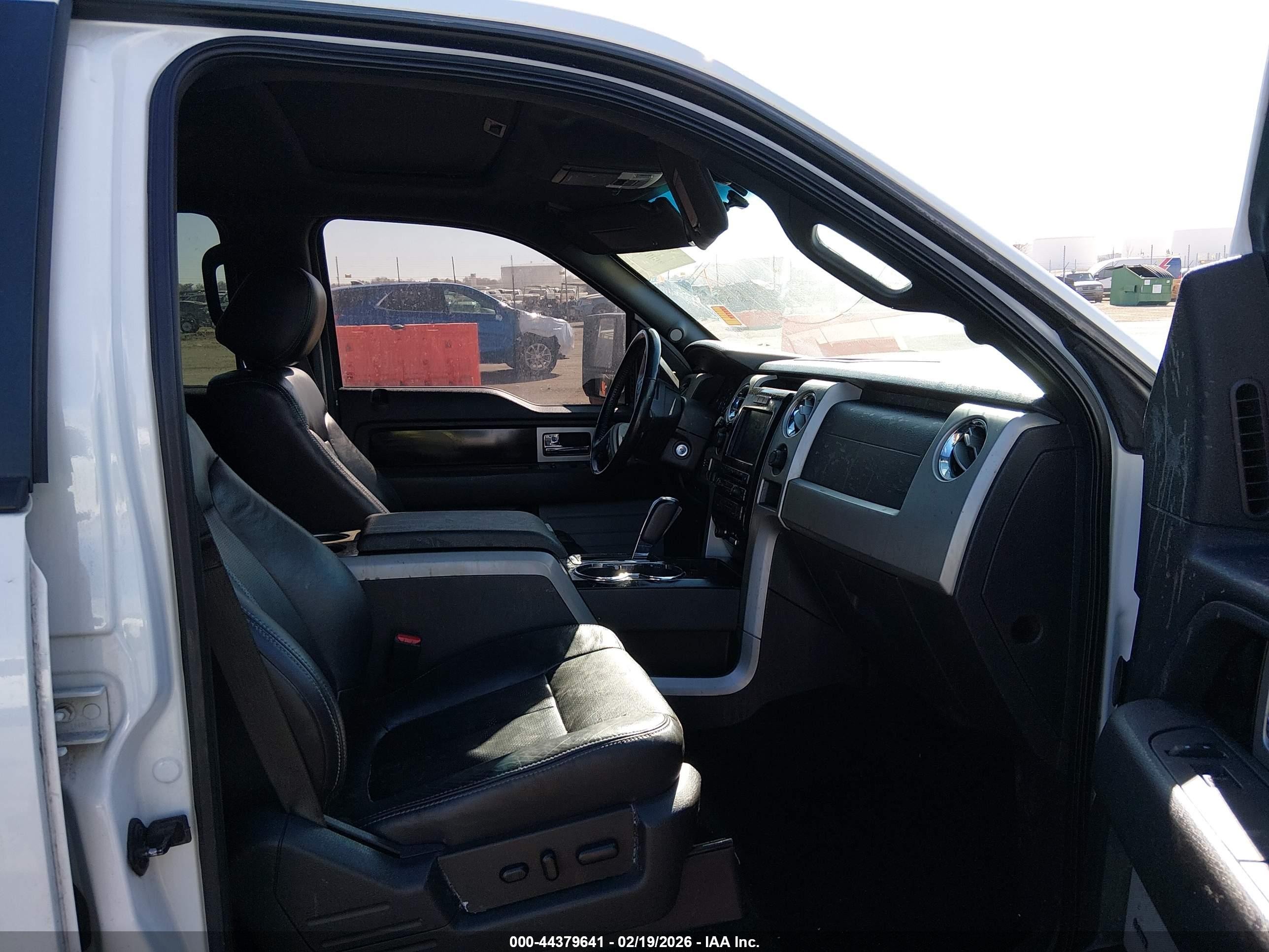 2012 Ford F-150 Fx4 White vin: 1FTFW1ET6CFC64505