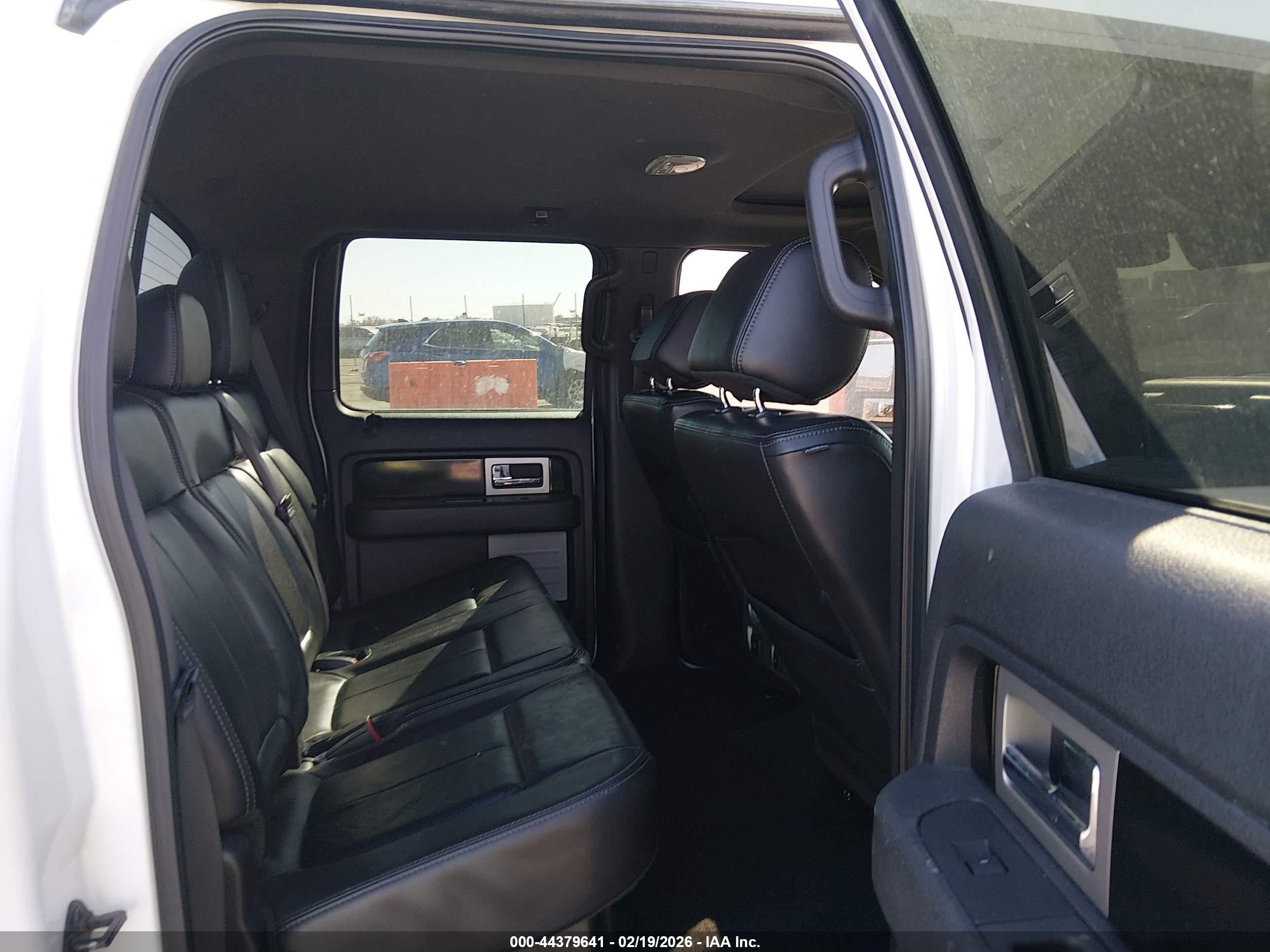 2012 Ford F-150 Fx4 White vin: 1FTFW1ET6CFC64505