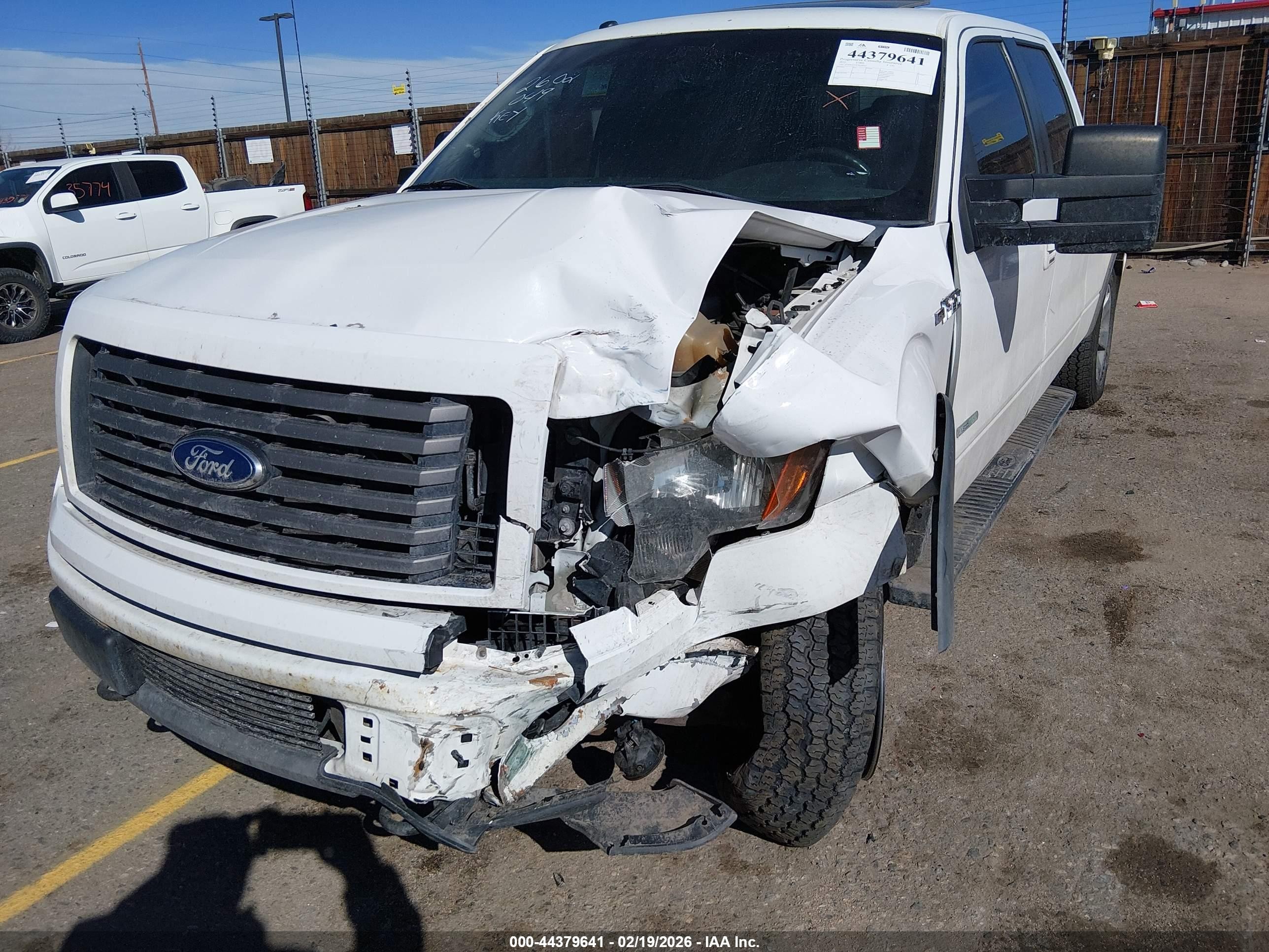 2012 Ford F-150 Fx4 White vin: 1FTFW1ET6CFC64505