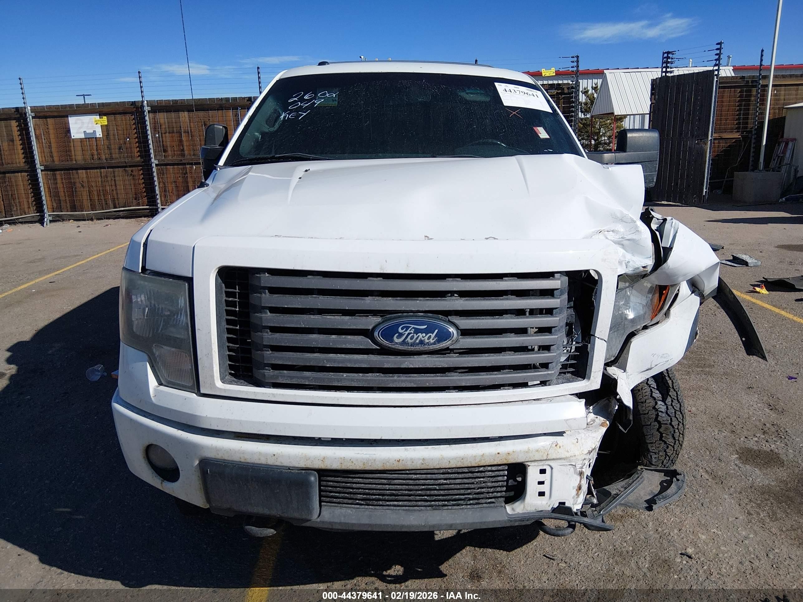 2012 Ford F-150 Fx4 White vin: 1FTFW1ET6CFC64505