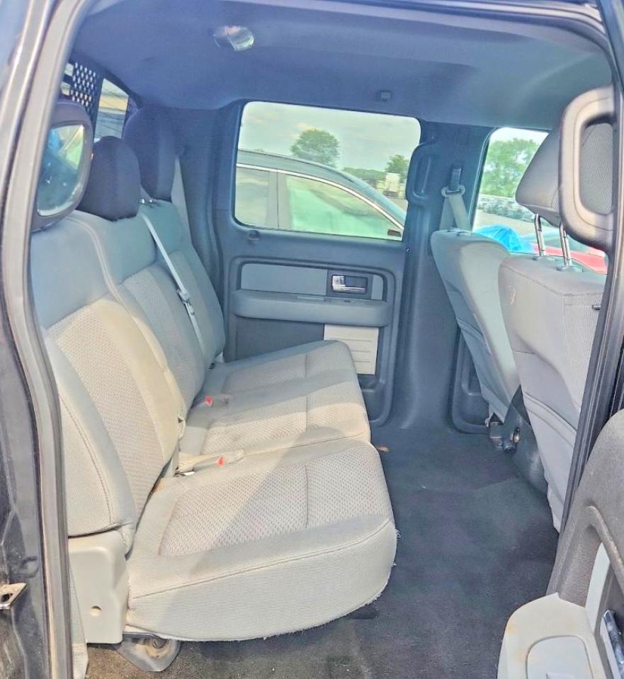 2012 Ford F150 Supercrew Black vin: 1FTFW1ET6CFC91168