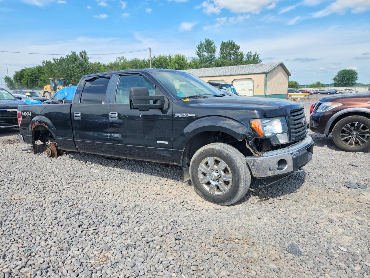 2012 Ford F150 Supercrew Black vin: 1FTFW1ET6CFC91168