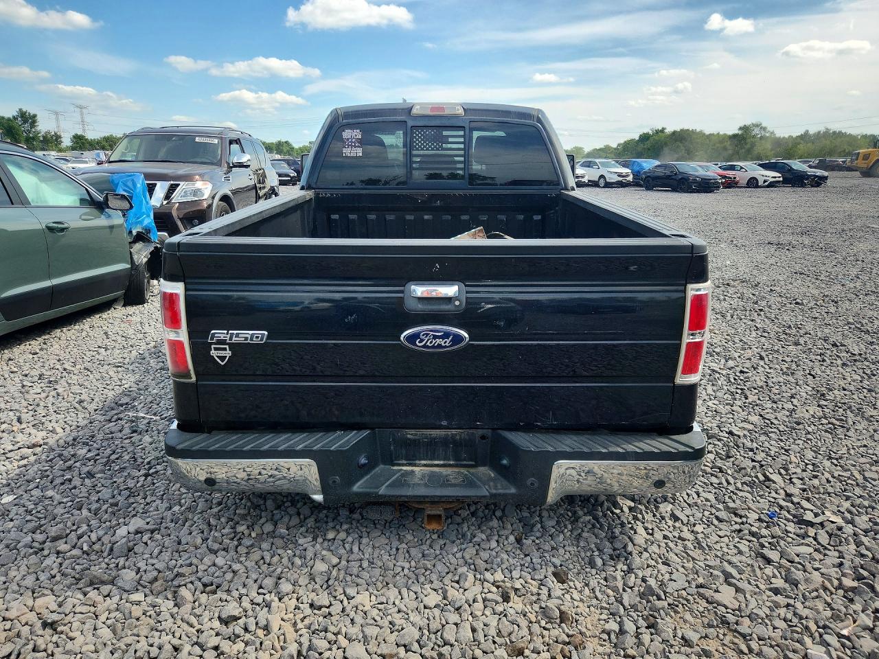 2012 Ford F150 Supercrew Black vin: 1FTFW1ET6CFC91168