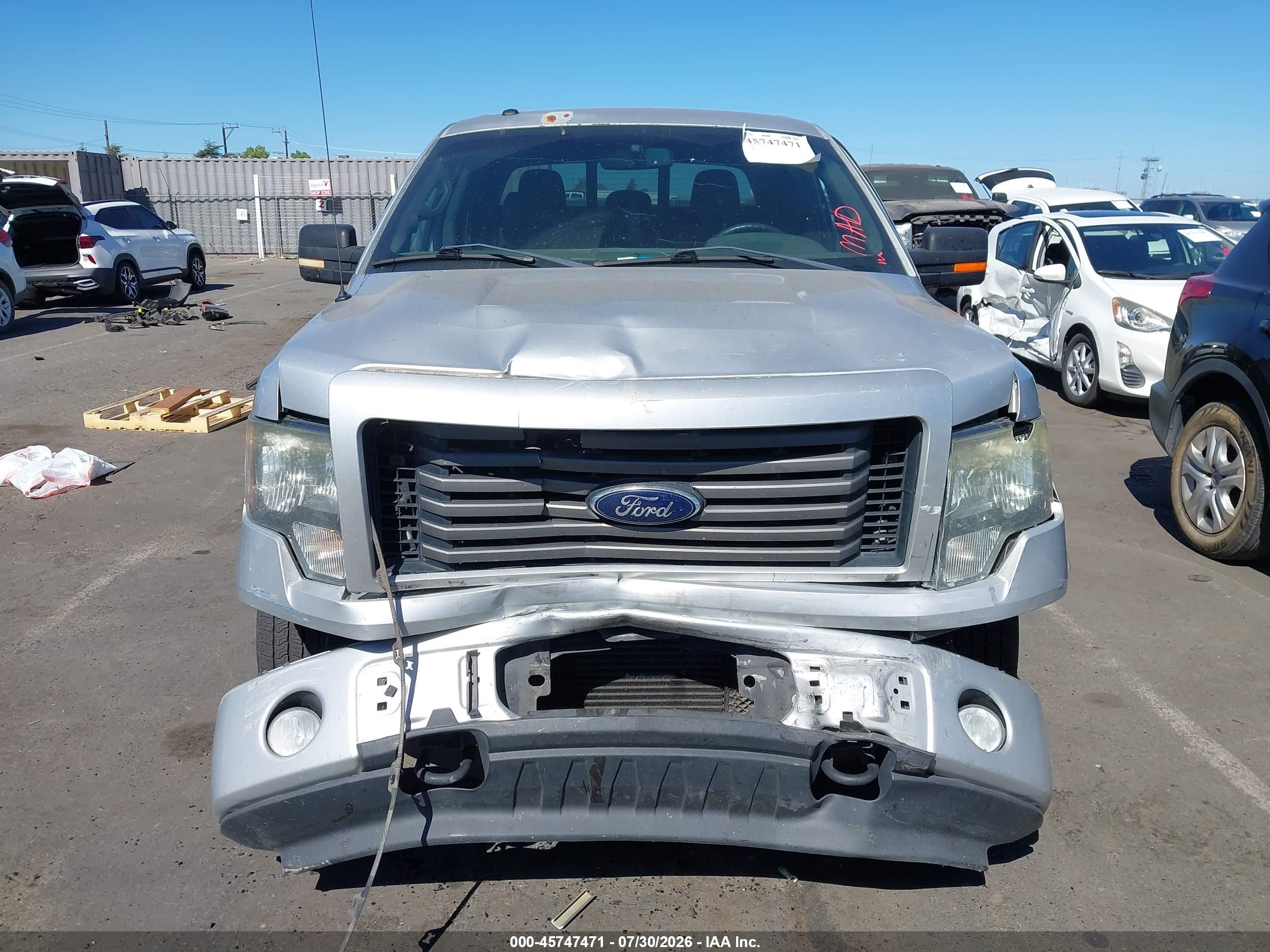 2012 Ford F-150 Fx4 Silver vin: 1FTFW1ET6CKD68953