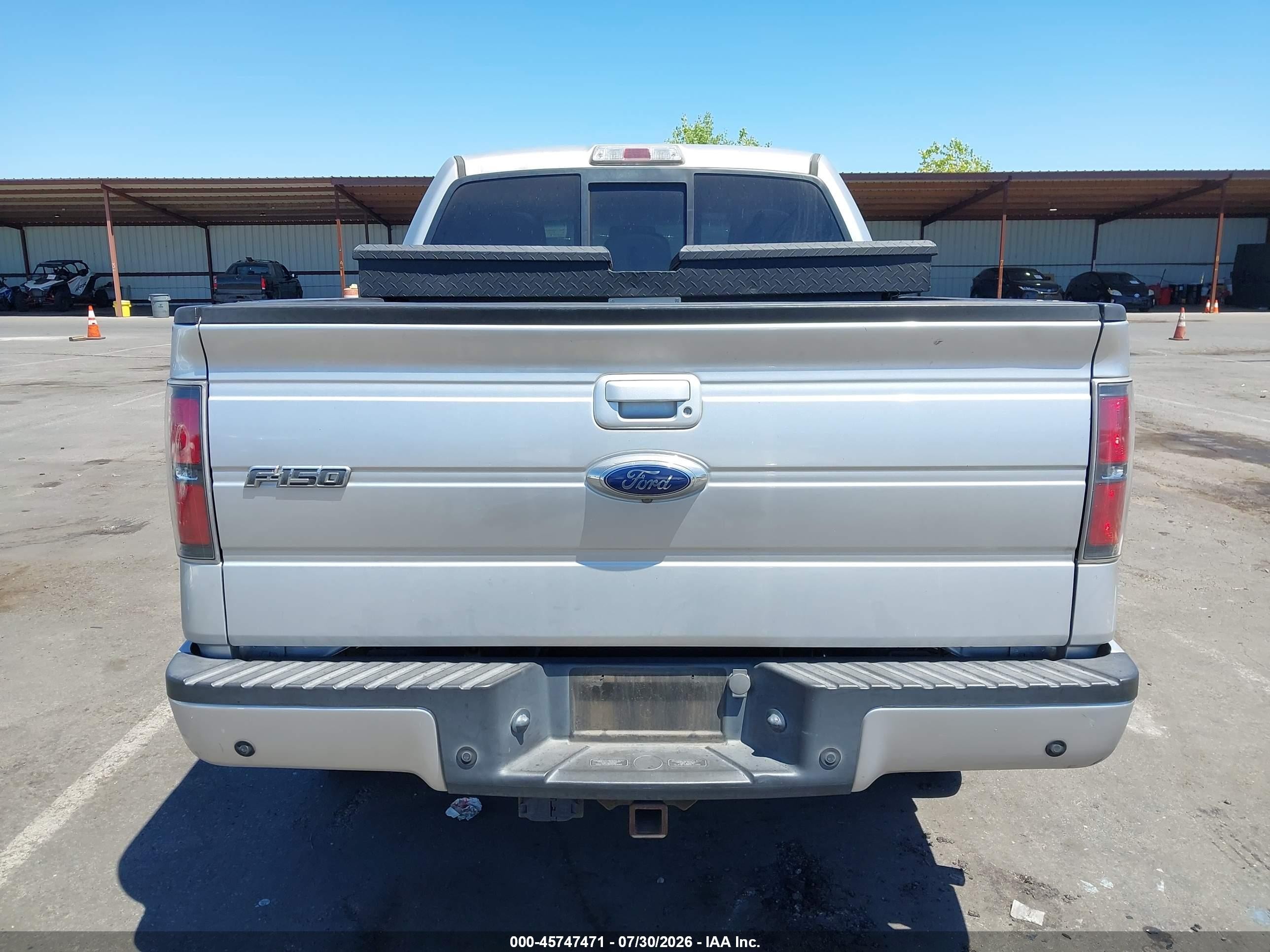 2012 Ford F-150 Fx4 Silver vin: 1FTFW1ET6CKD68953