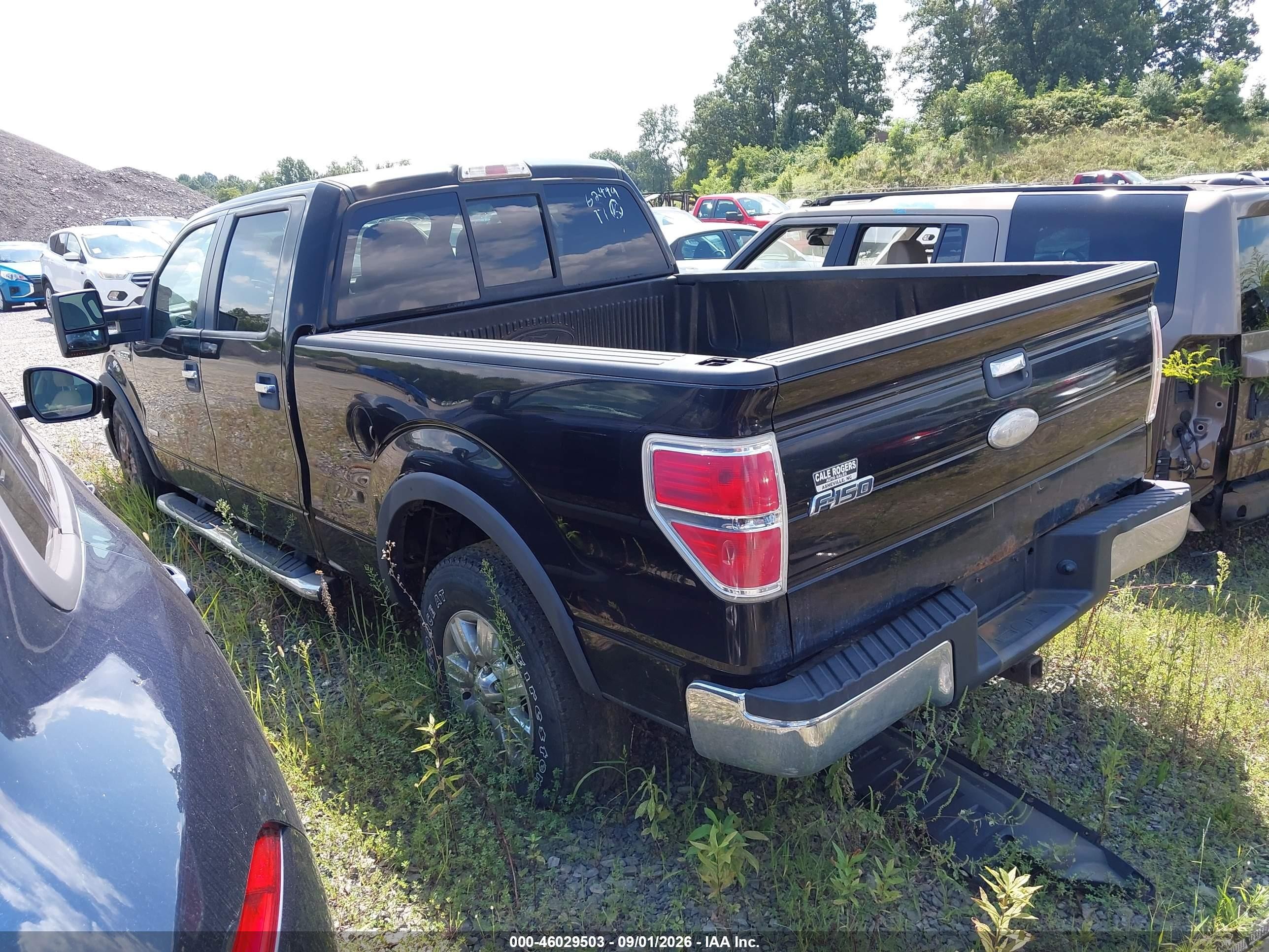 2012 Ford F-150 Xlt Black vin: 1FTFW1ET6CKD72095