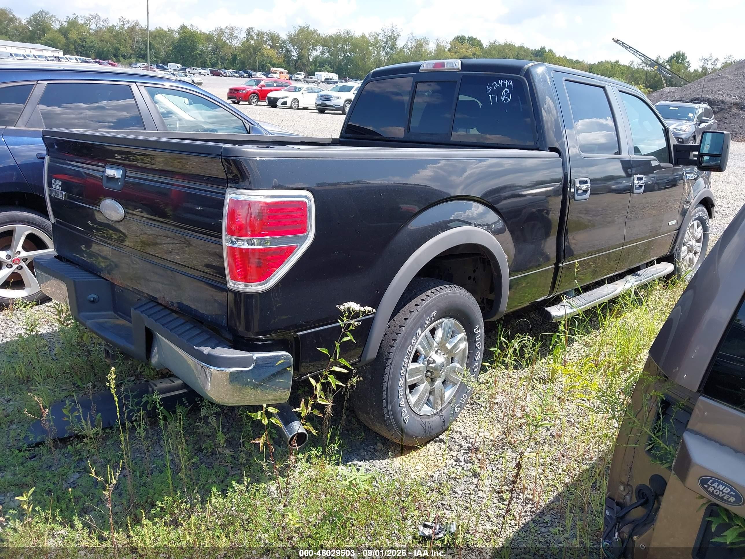 2012 Ford F-150 Xlt Black vin: 1FTFW1ET6CKD72095