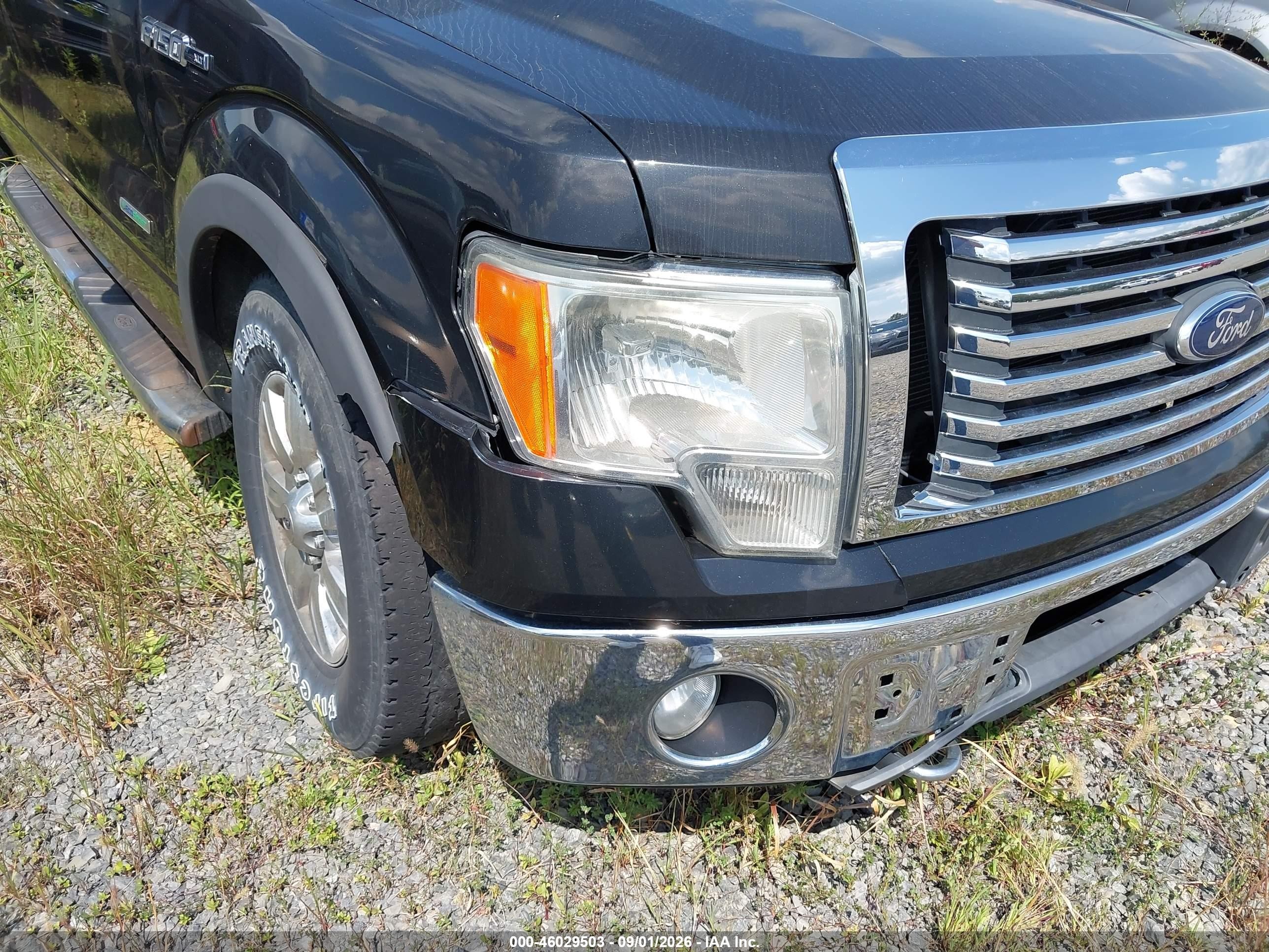 2012 Ford F-150 Xlt Black vin: 1FTFW1ET6CKD72095
