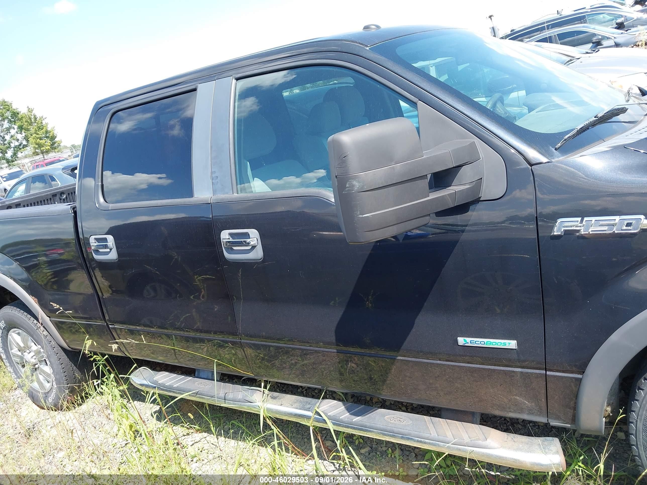 2012 Ford F-150 Xlt Black vin: 1FTFW1ET6CKD72095