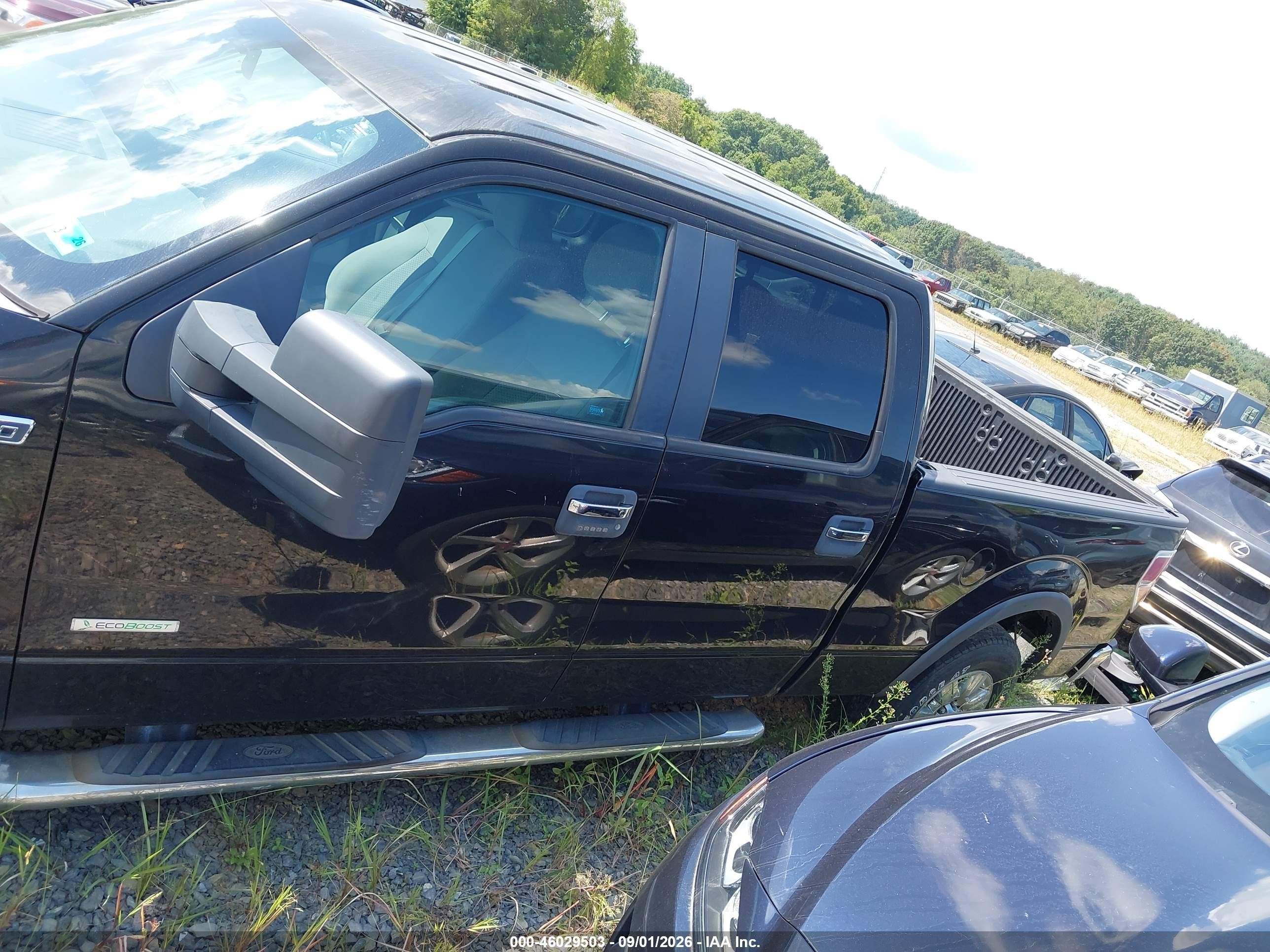 2012 Ford F-150 Xlt Black vin: 1FTFW1ET6CKD72095