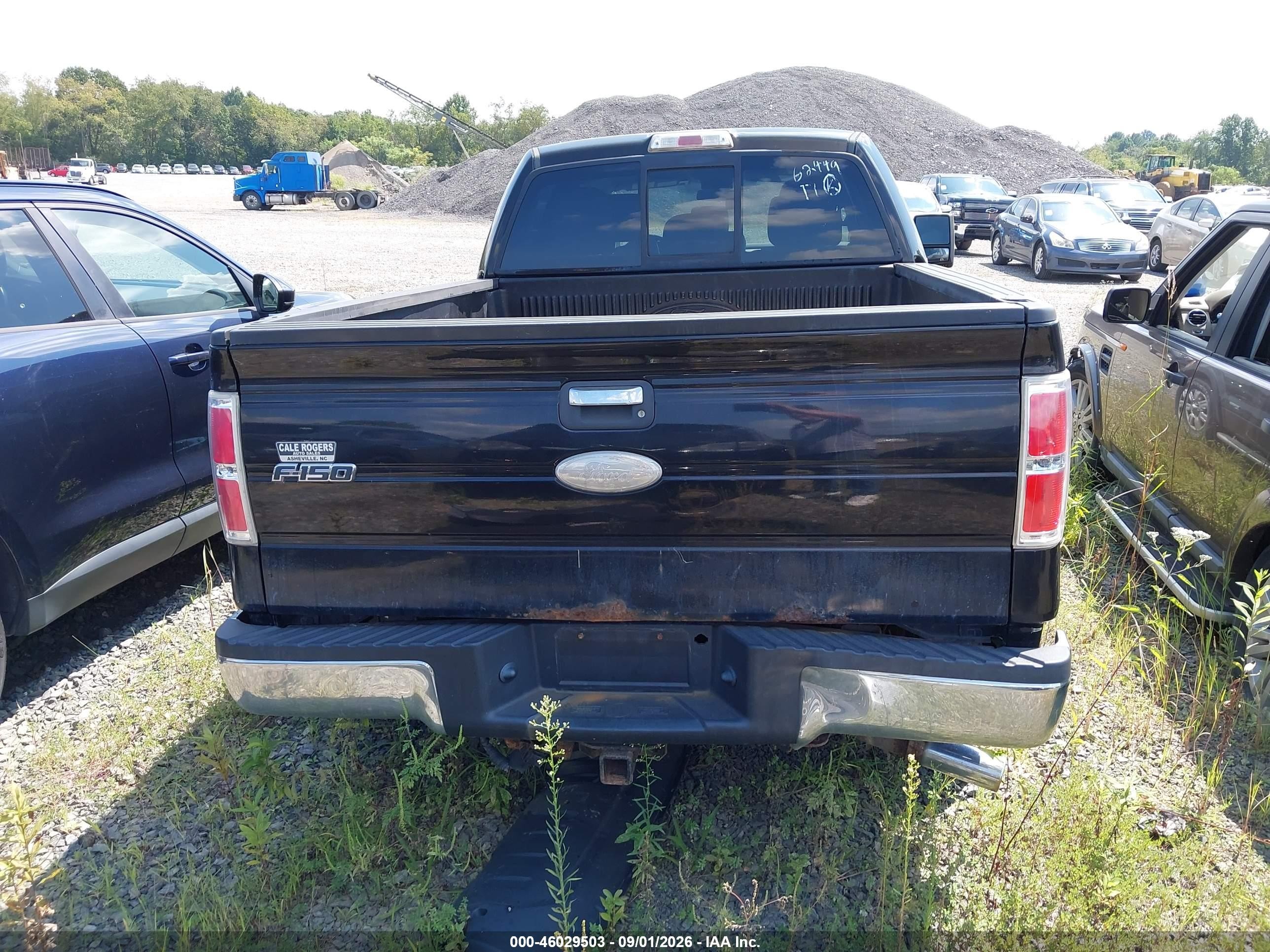 2012 Ford F-150 Xlt Black vin: 1FTFW1ET6CKD72095