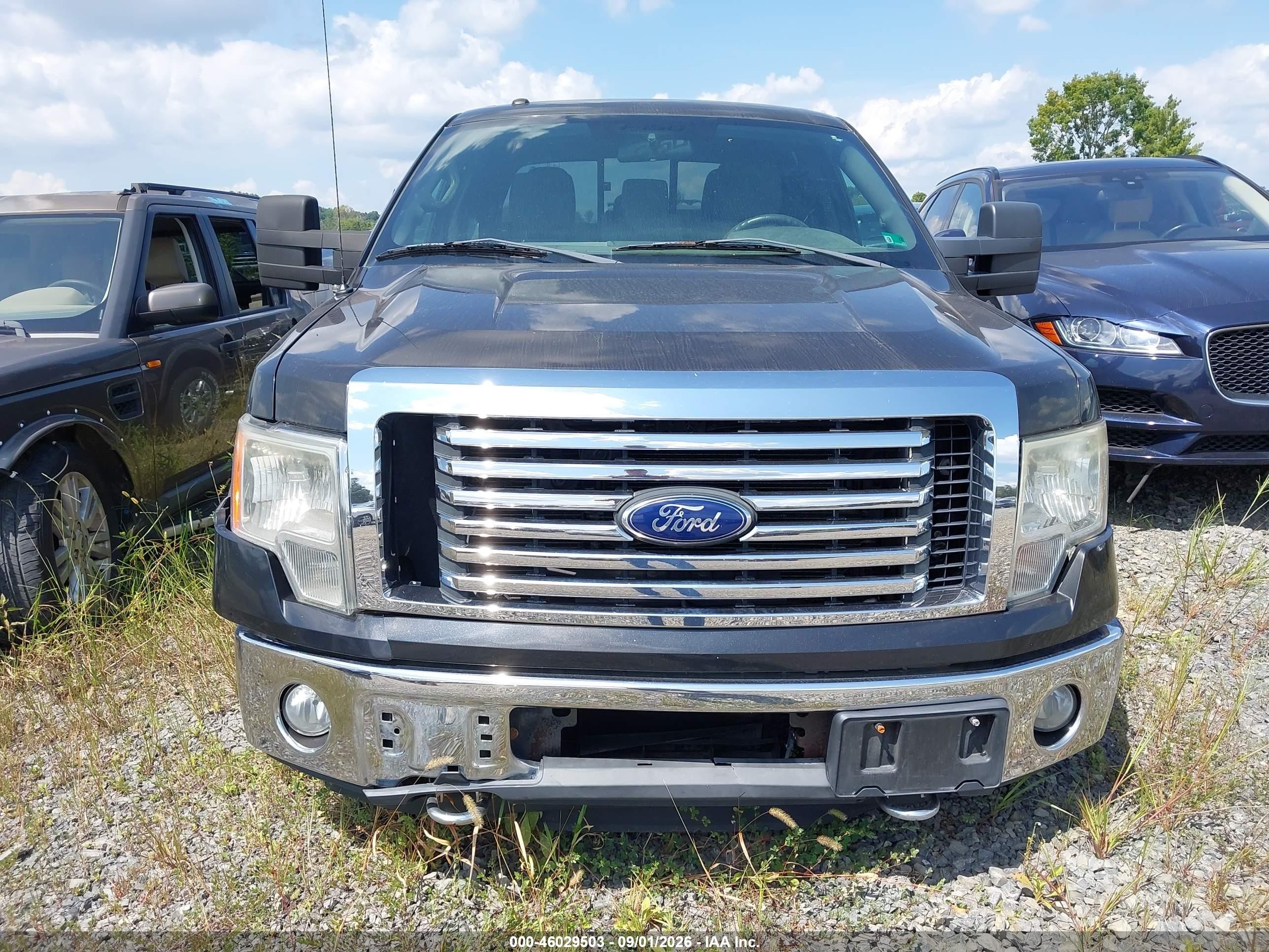 2012 Ford F-150 Xlt Black vin: 1FTFW1ET6CKD72095