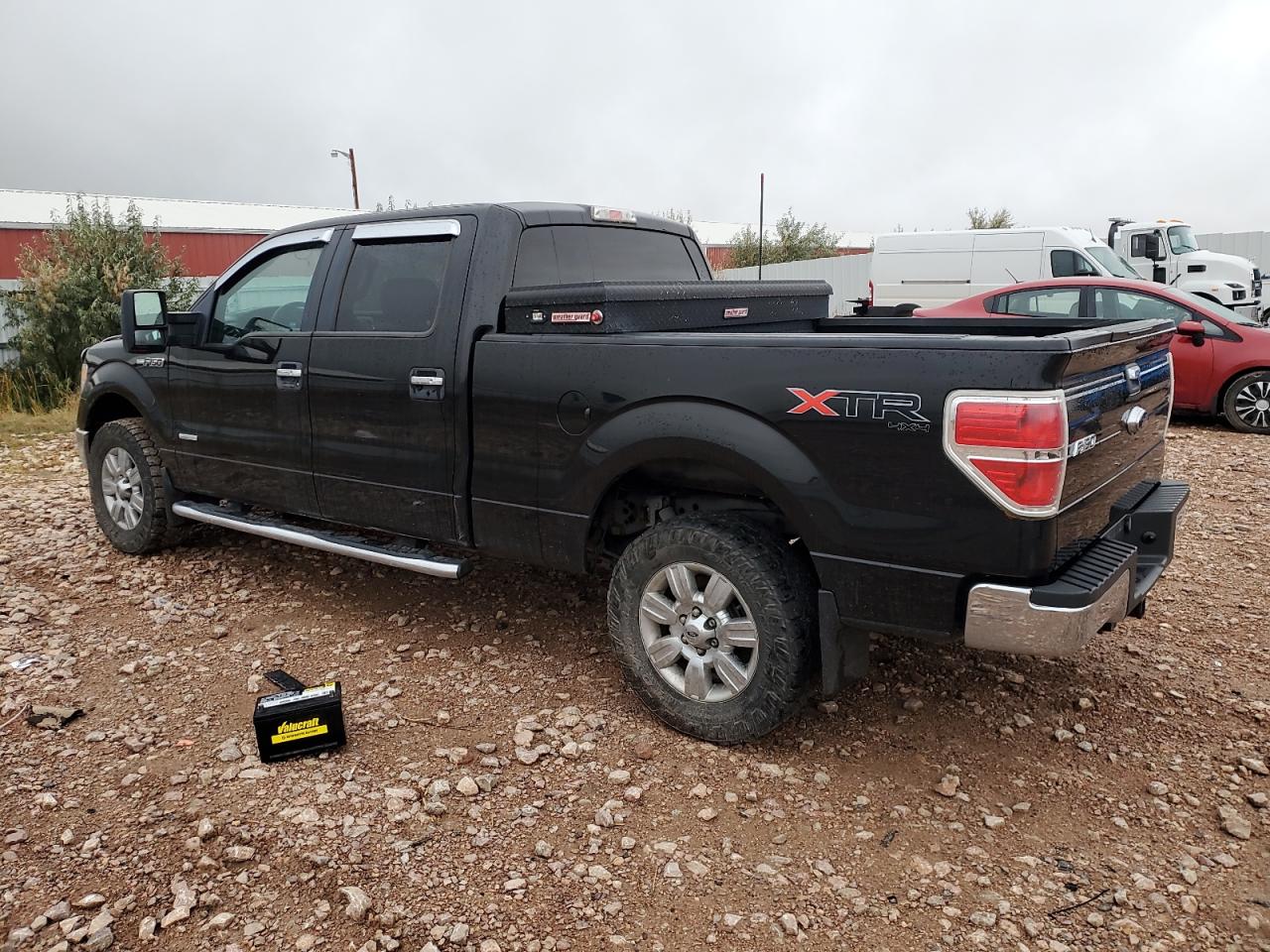 2012 Ford F150 Supercrew Black vin: 1FTFW1ET6CKE00803