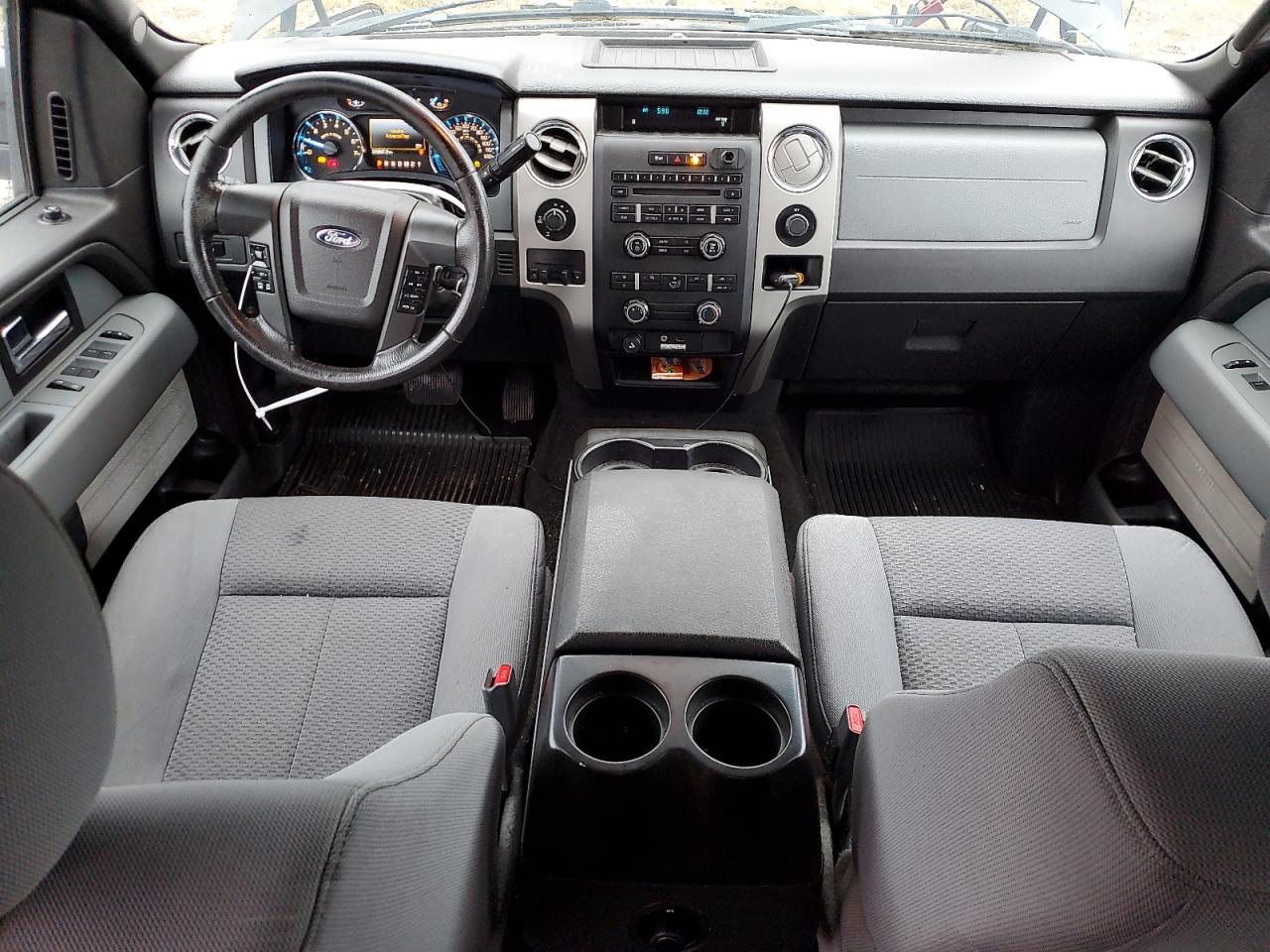 2012 Ford F150 Supercrew Black vin: 1FTFW1ET6CKE00803