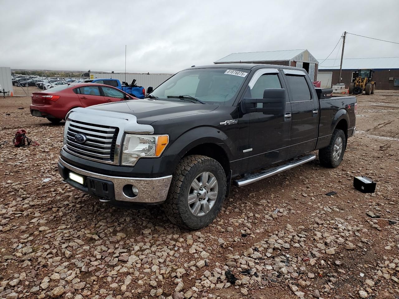 2012 Ford F150 Supercrew Black vin: 1FTFW1ET6CKE00803