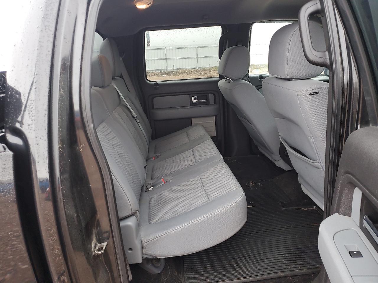 2012 Ford F150 Supercrew Black vin: 1FTFW1ET6CKE00803