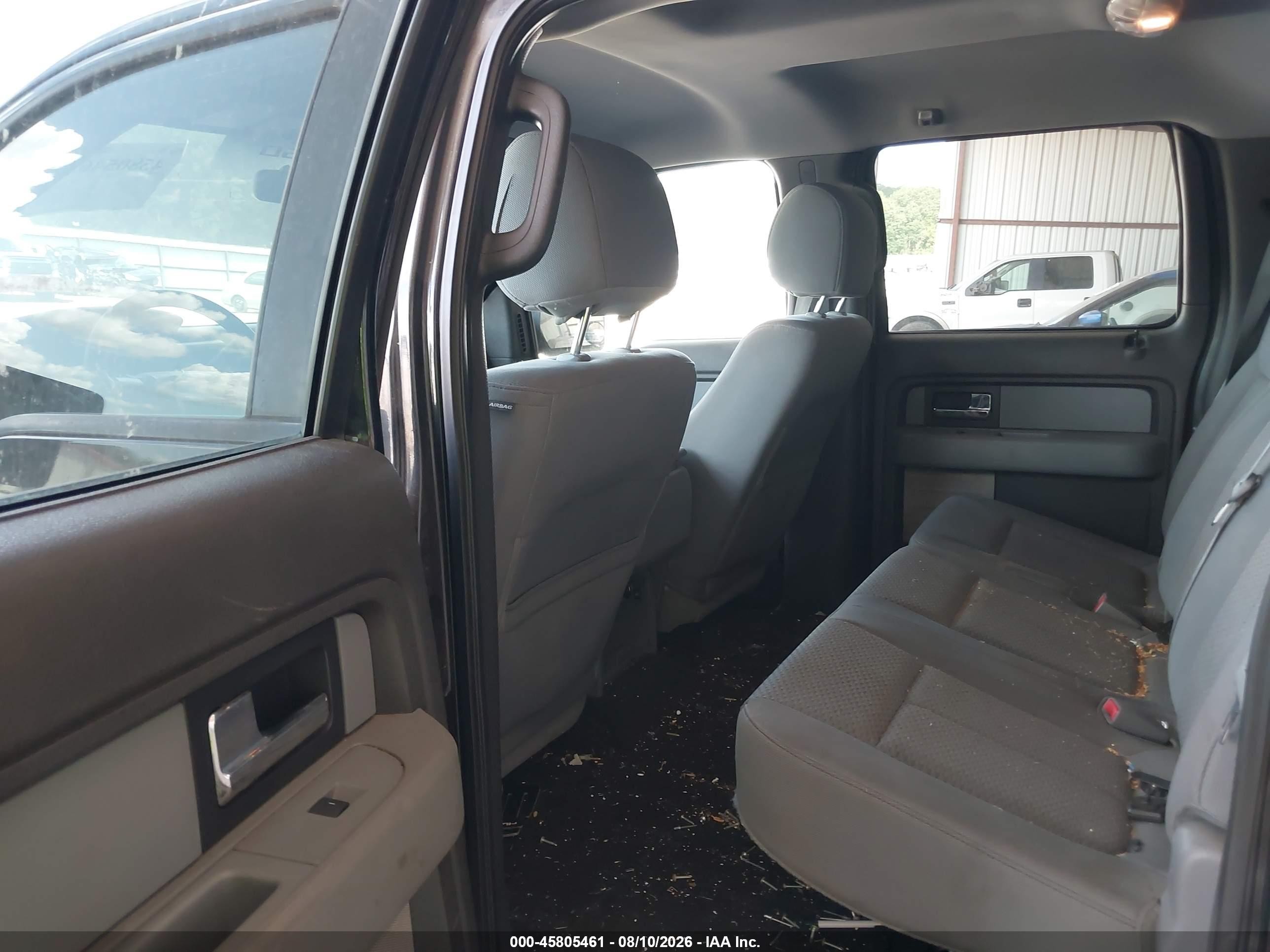 2012 Ford F-150 Xlt Black vin: 1FTFW1ET6CKE10926